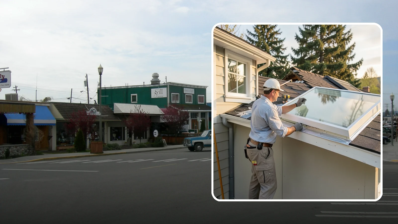 Skylight Replacement in Stanwood, Snohomish County, WA - Swap out aging, foggy, or leaking skylights for efficient new units without disturbing your roof.