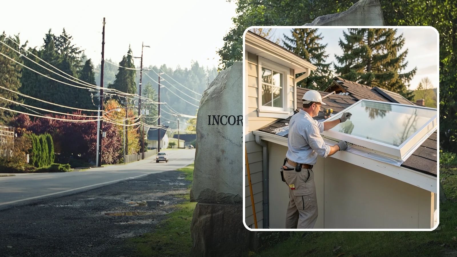 Skylight Replacement in Wilkeson, Pierce County, WA - Swap out aging, foggy, or leaking skylights for efficient new units without disturbing your roof.