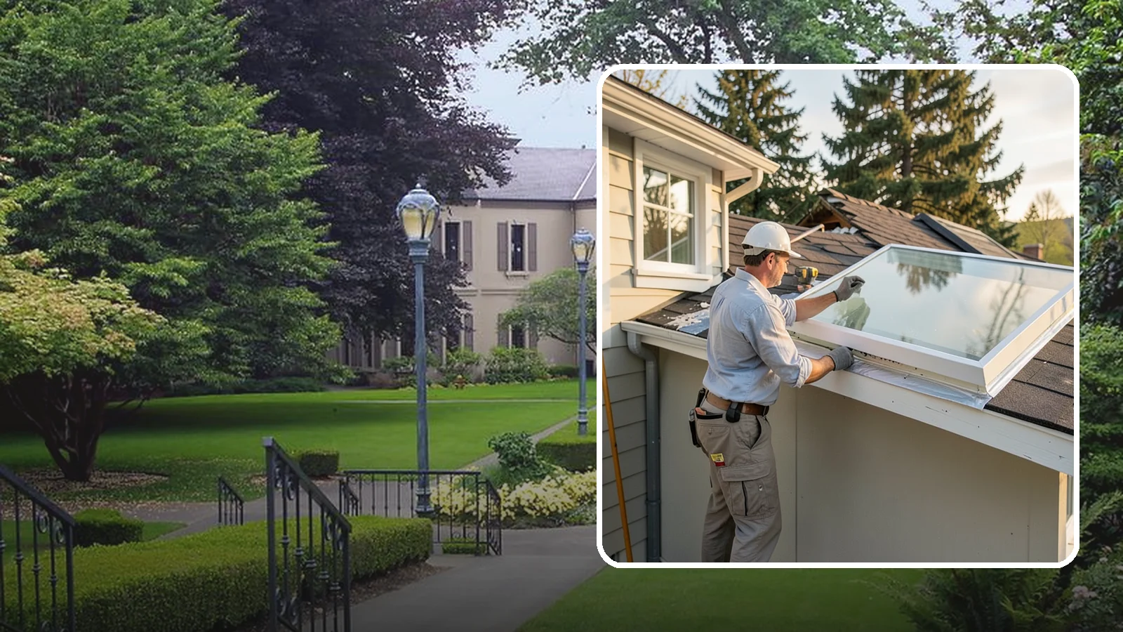 Skylight Replacement in Woodinville, King County, WA - Swap out aging, foggy, or leaking skylights for efficient new units without disturbing your roof.