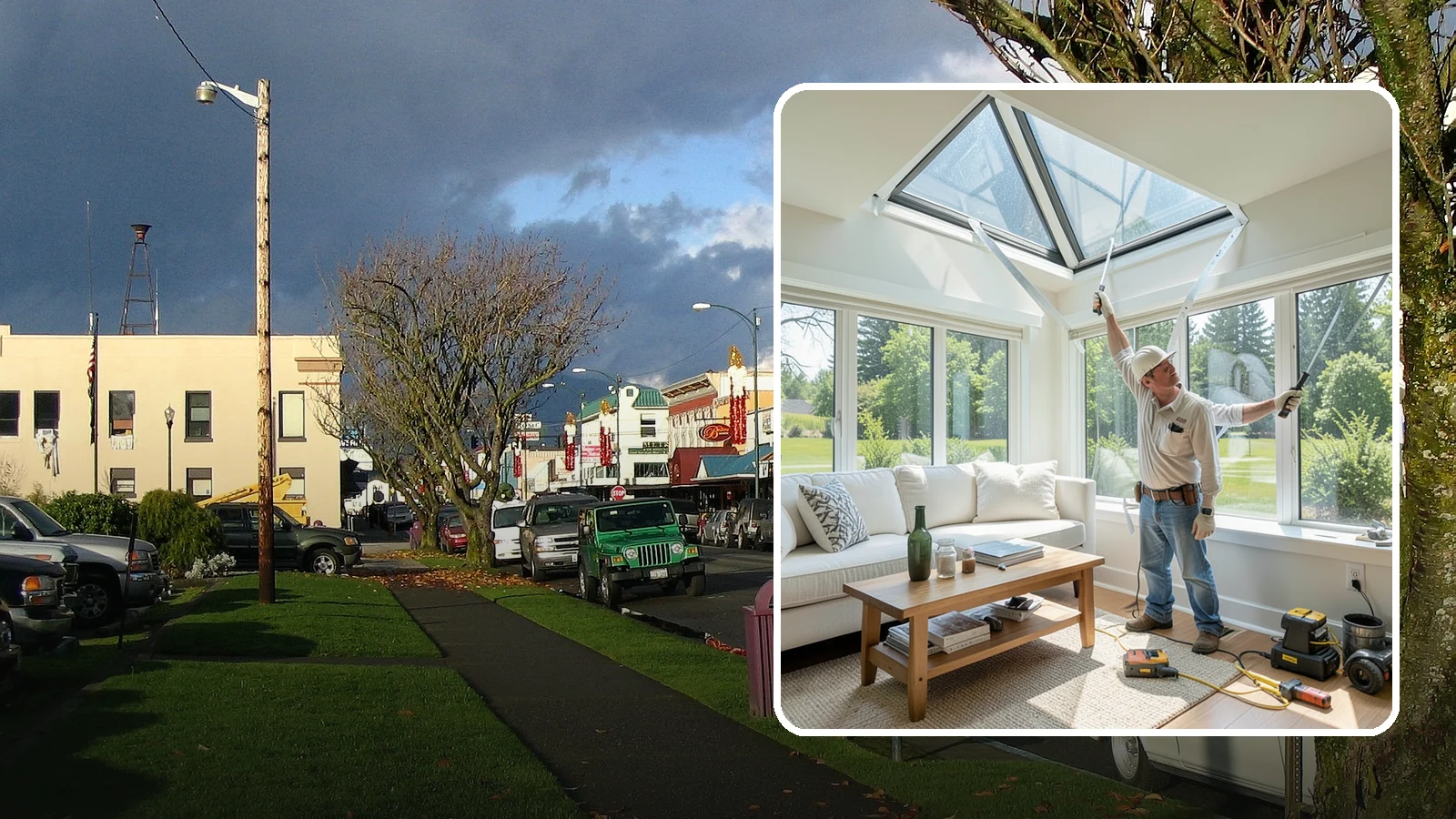 Skylight Window Installation in Arlington, Snohomish County, WA - Installing leak-resistant skylights that pull daylight into rooms starved for sun during long PNW winters.