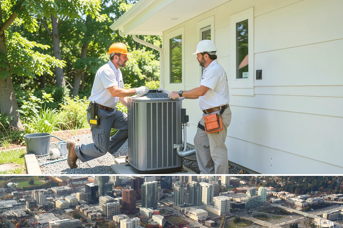 Skylight Window Installation in Bellevue, King County, WA - Skylight installations are best done during dry weather so the roof opening stays fully protected while flashed and sealed.
