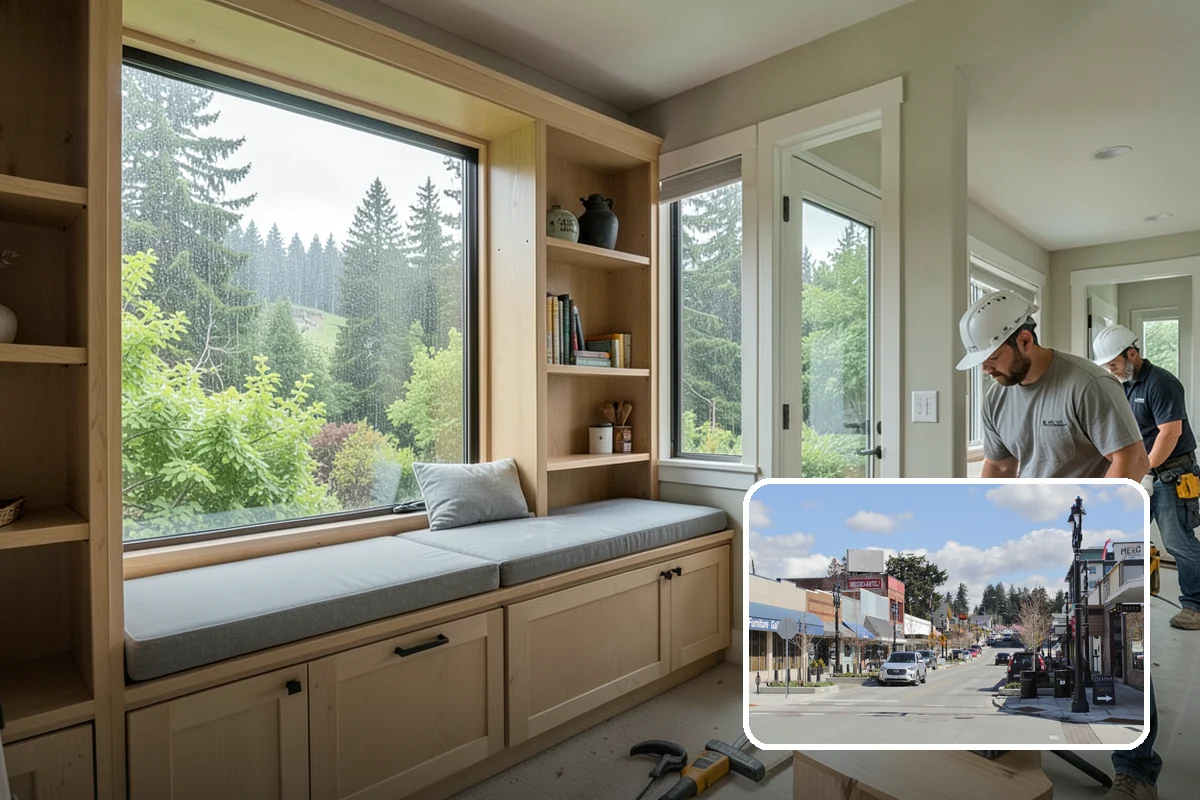 Skylight Window Installation in Bothell, King County, WA - Overhead daylight for dim interior spaces