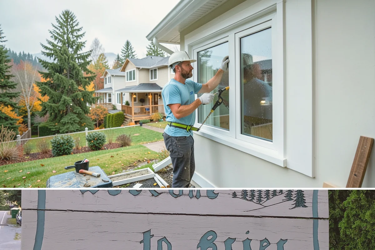 Skylight Window Installation in Brier, Snohomish County, WA - Skylight installations are best done during dry weather so the roof opening stays fully protected while flashed and sealed.