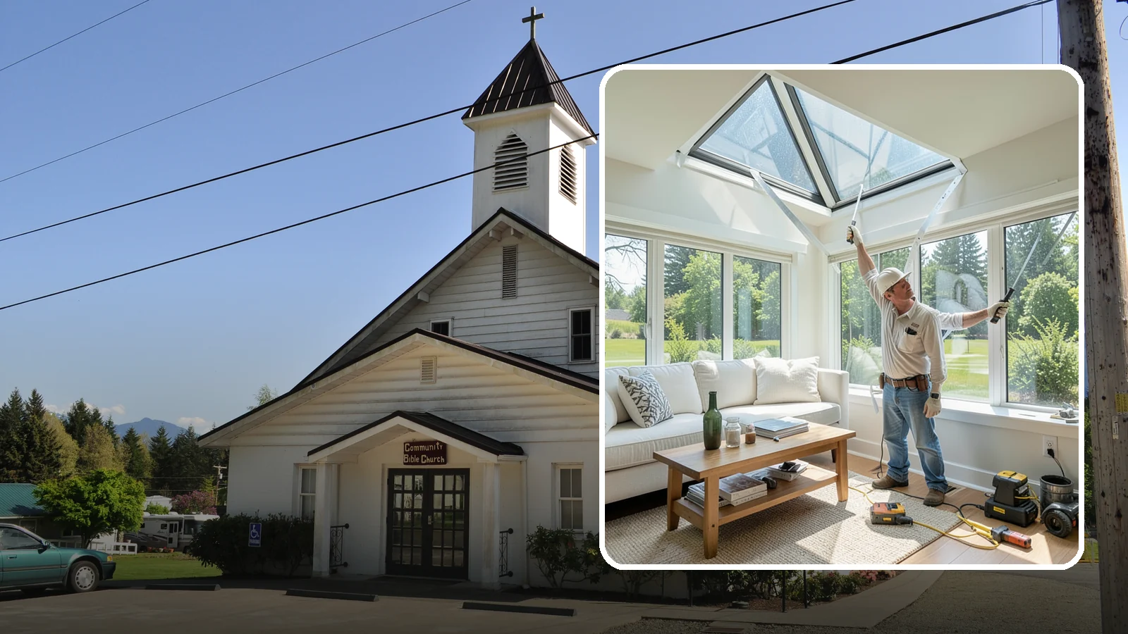 Skylight Window Installation in Concrete, Skagit County, WA - Installing leak-resistant skylights that pull daylight into rooms starved for sun during long PNW winters.
