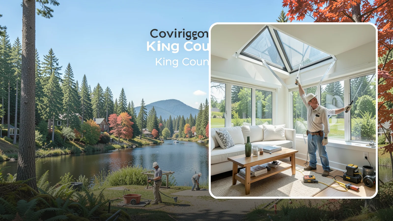 Skylight Window Installation in Covington, King County, WA - Installing leak-resistant skylights that pull daylight into rooms starved for sun during long PNW winters.