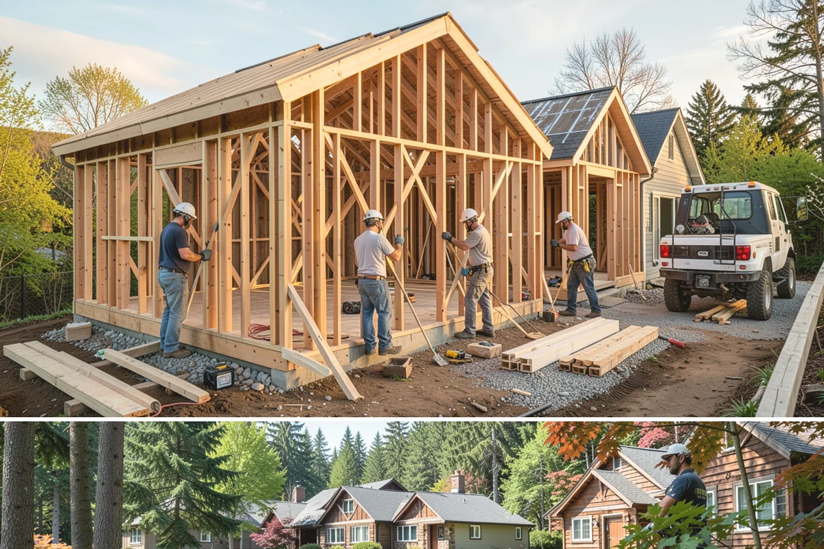 Skylight Window Installation in Edgewood, Pierce County, WA - Skylight installations are best done during dry weather so the roof opening stays fully protected while flashed and sealed.
