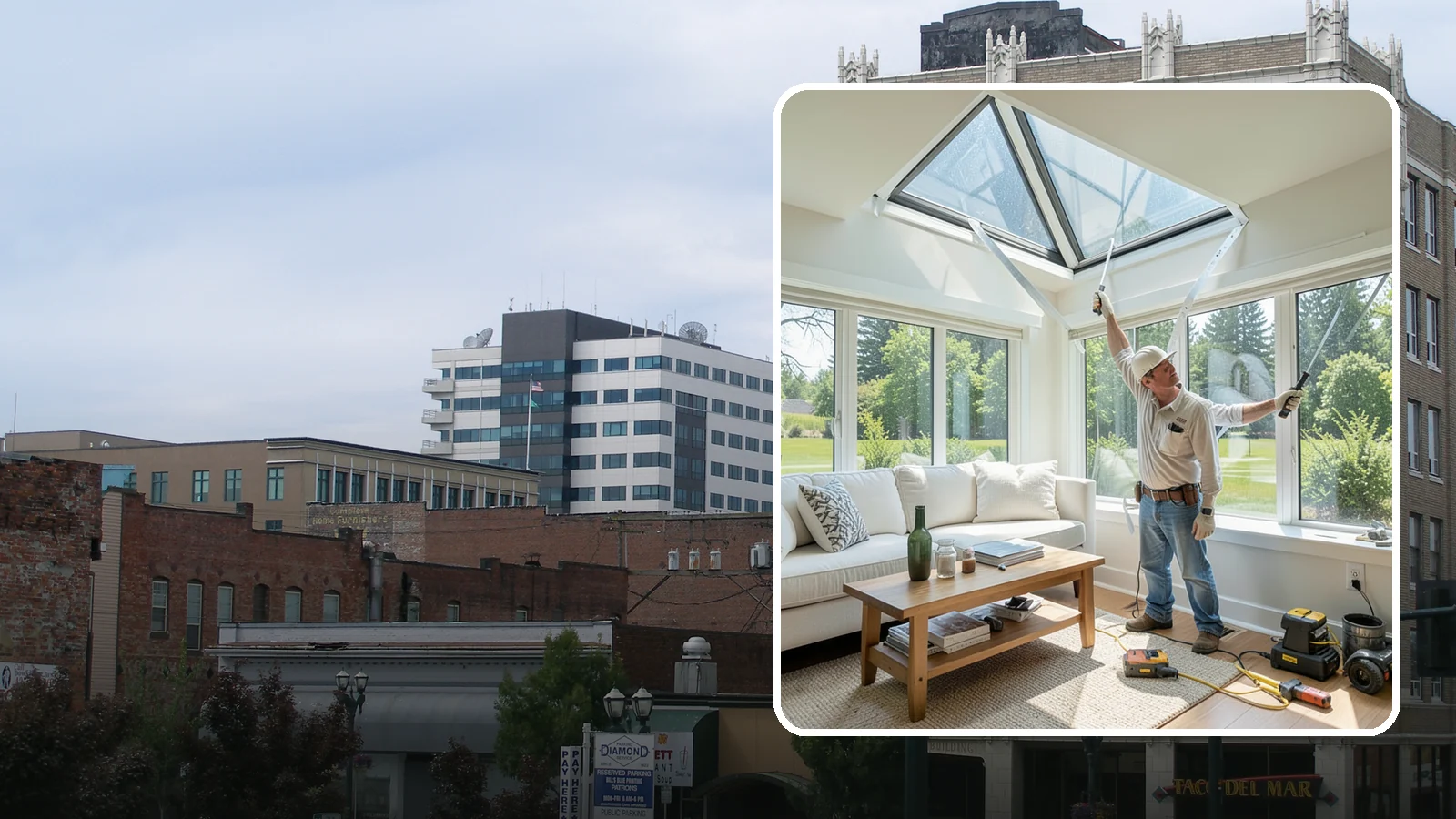 Skylight Window Installation in Everett, Snohomish County, WA - Installing leak-resistant skylights that pull daylight into rooms starved for sun during long PNW winters.