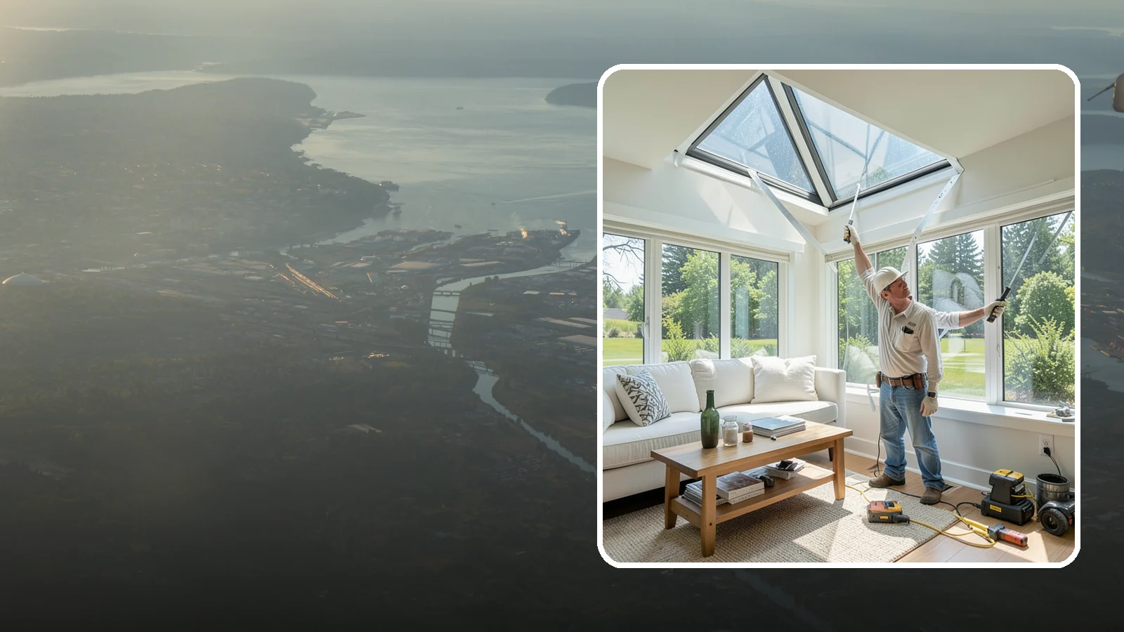 Skylight Window Installation in Fife, Pierce County, WA - Installing leak-resistant skylights that pull daylight into rooms starved for sun during long PNW winters.