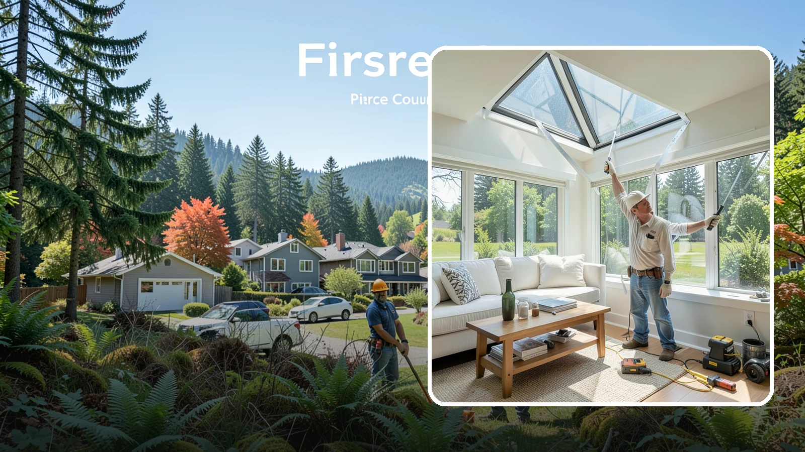 Skylight Window Installation in Fircrest, Pierce County, WA - Installing leak-resistant skylights that pull daylight into rooms starved for sun during long PNW winters.
