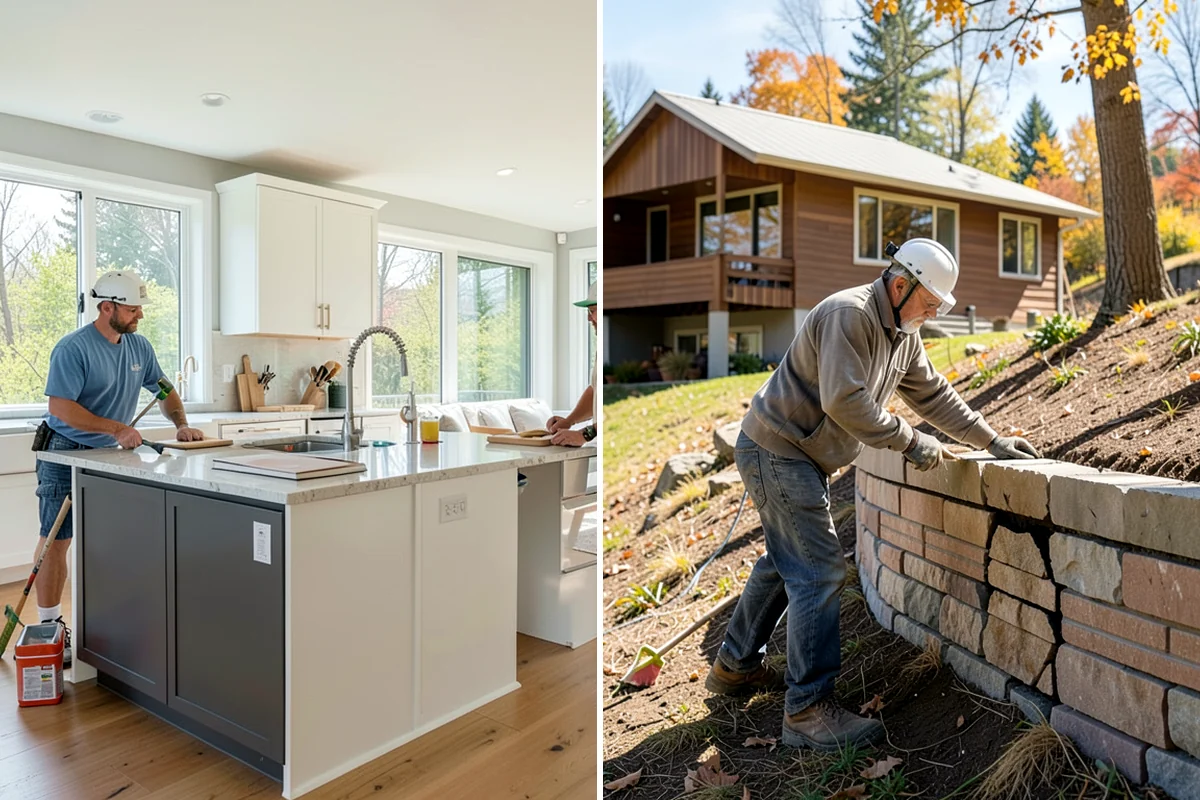 Skylight Window Installation in Kenmore, King County, WA - Assess roof structure and plan the skylight location