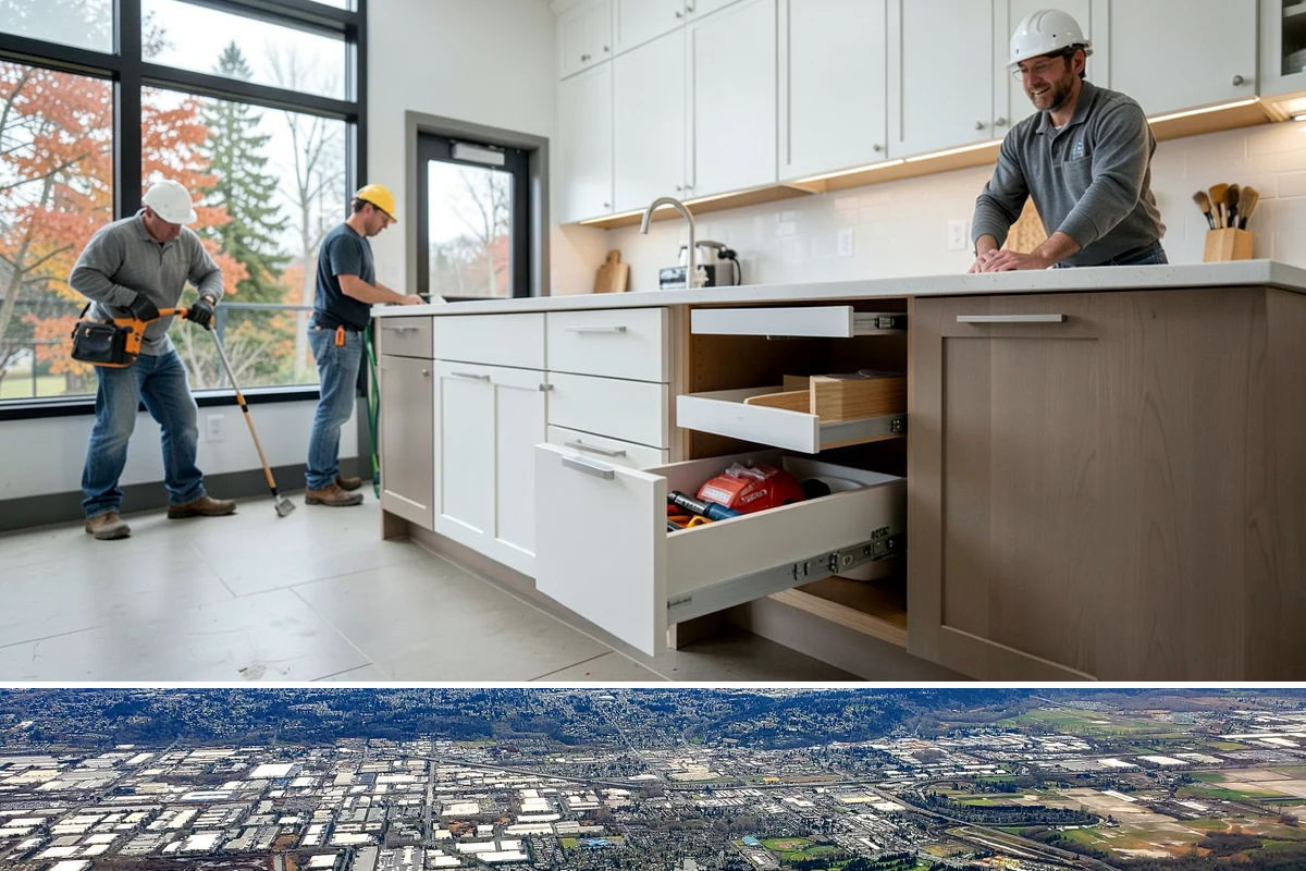 Skylight Window Installation in Kent, King County, WA - Skylight installations are best done during dry weather so the roof opening stays fully protected while flashed and sealed.