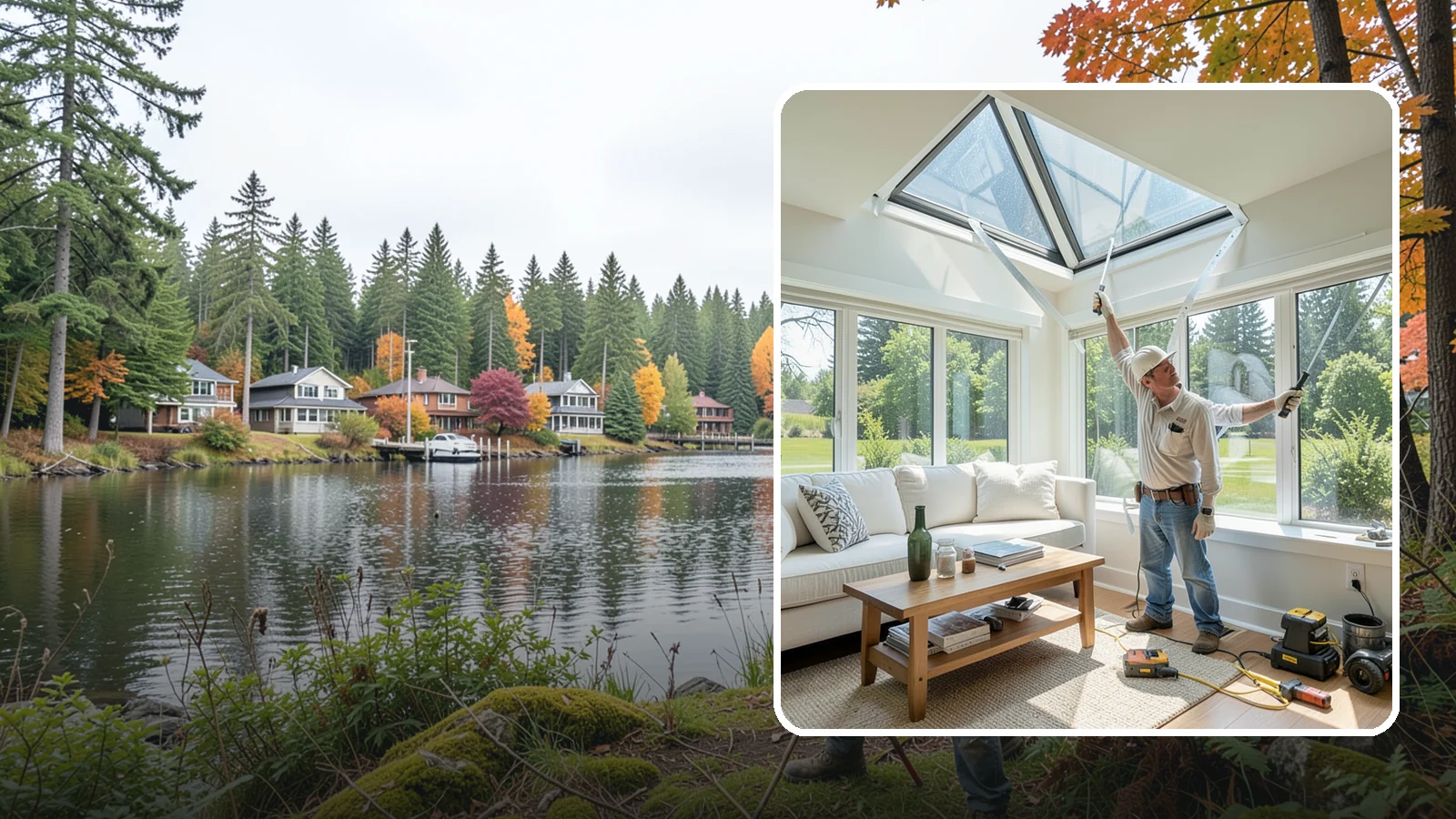 Skylight Window Installation in La Conner, Skagit County, WA - Installing leak-resistant skylights that pull daylight into rooms starved for sun during long PNW winters.