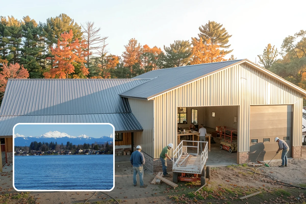 Skylight Window Installation in Lake Stevens, Snohomish County, WA - Overhead daylight for dim interior spaces