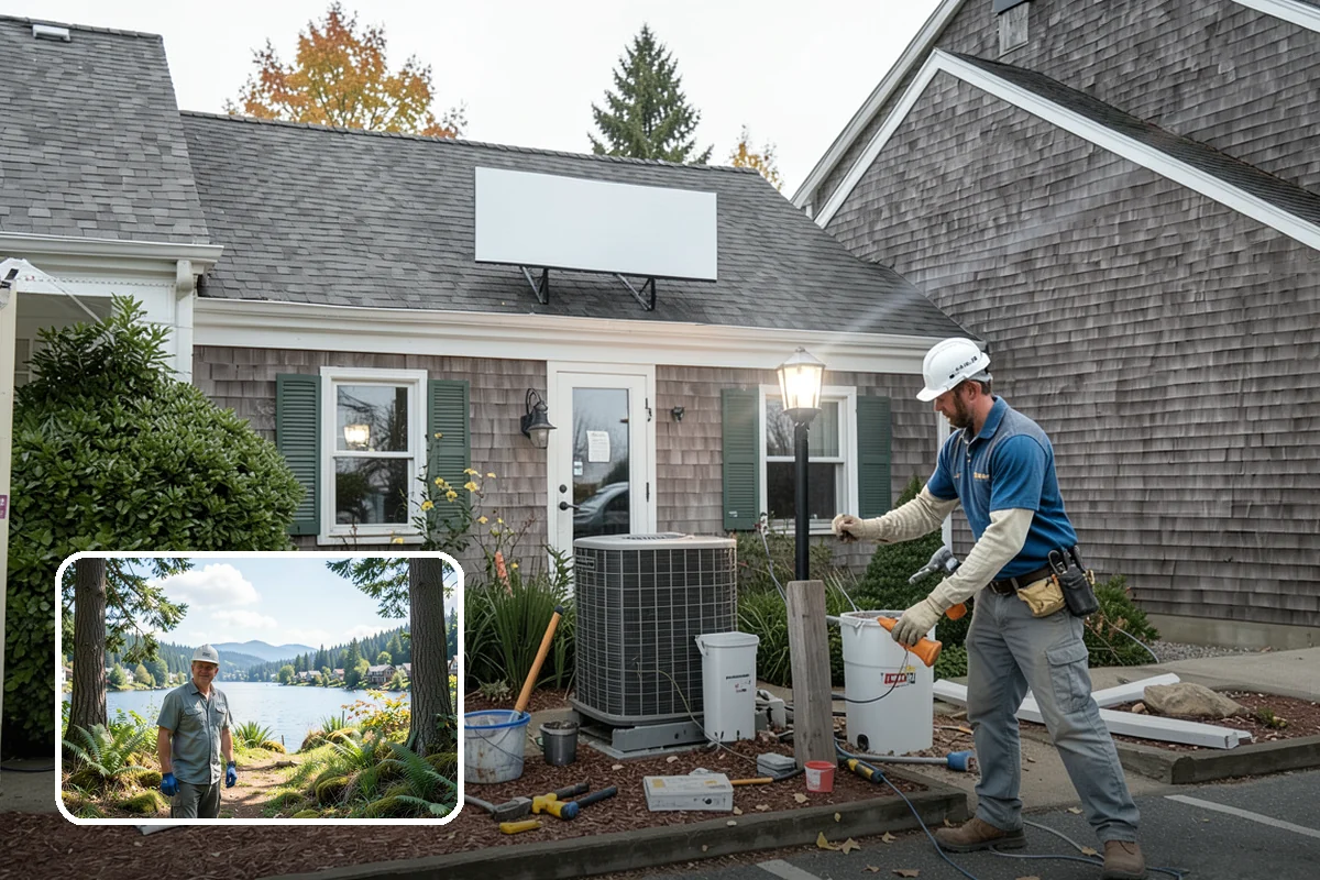 Skylight Window Installation in Milton, King County, WA - Overhead daylight for dim interior spaces