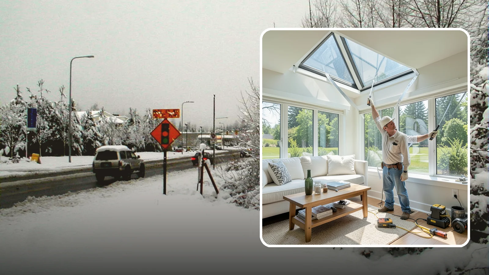 Skylight Window Installation in Newcastle, King County, WA - Installing leak-resistant skylights that pull daylight into rooms starved for sun during long PNW winters.