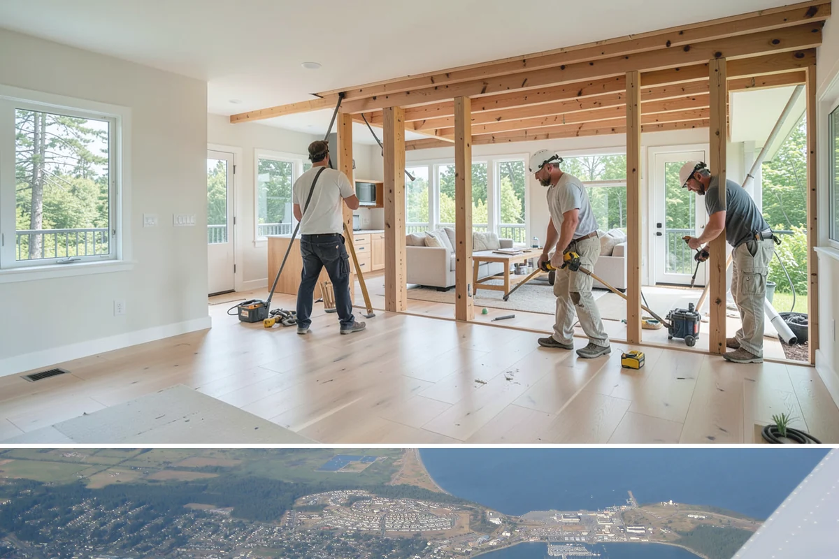 Skylight Window Installation in Oak Harbor, Island County, WA - Skylight installations are best done during dry weather so the roof opening stays fully protected while flashed and sealed.