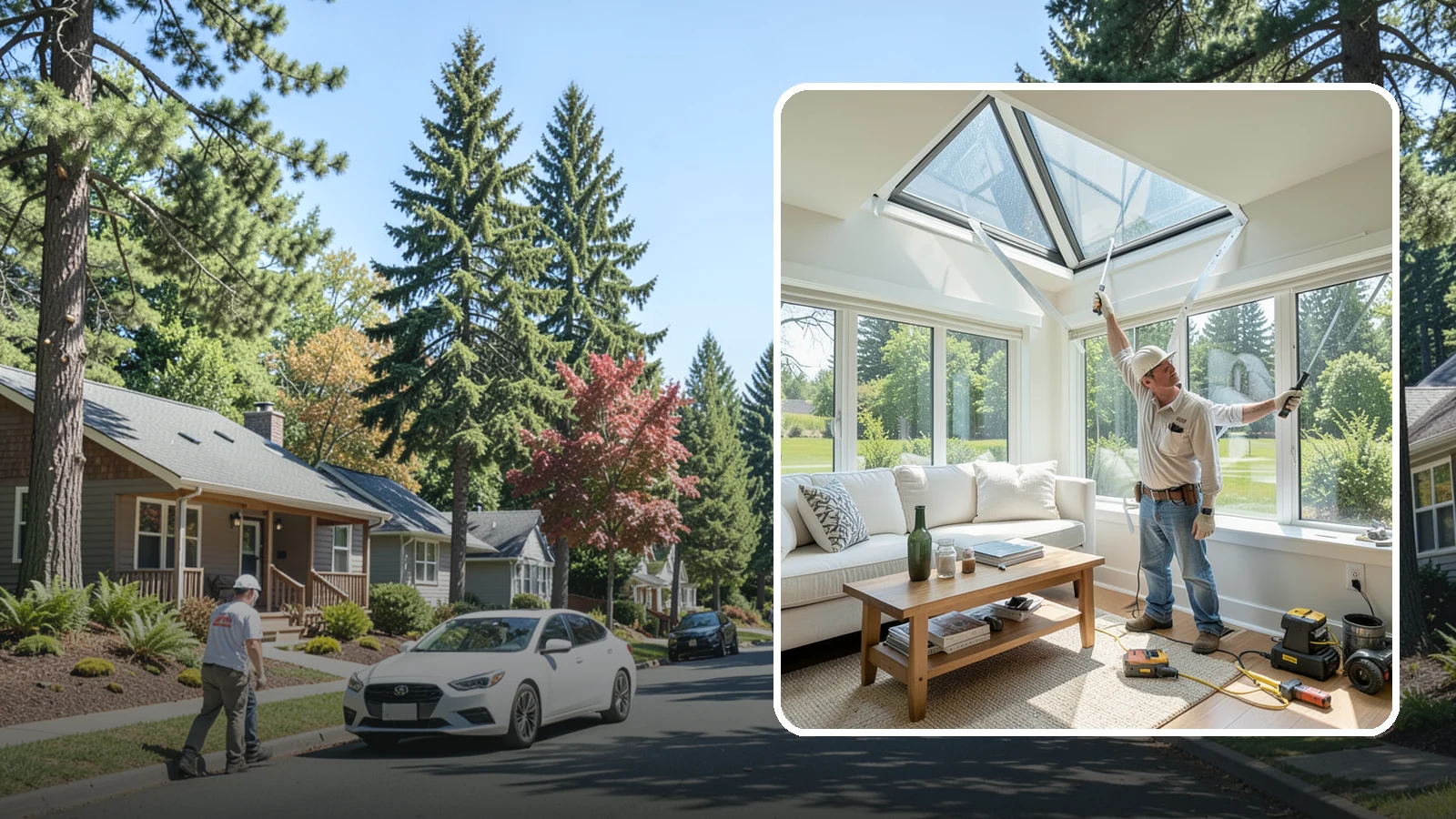 Skylight Window Installation in Orting, Pierce County, WA - Installing leak-resistant skylights that pull daylight into rooms starved for sun during long PNW winters.