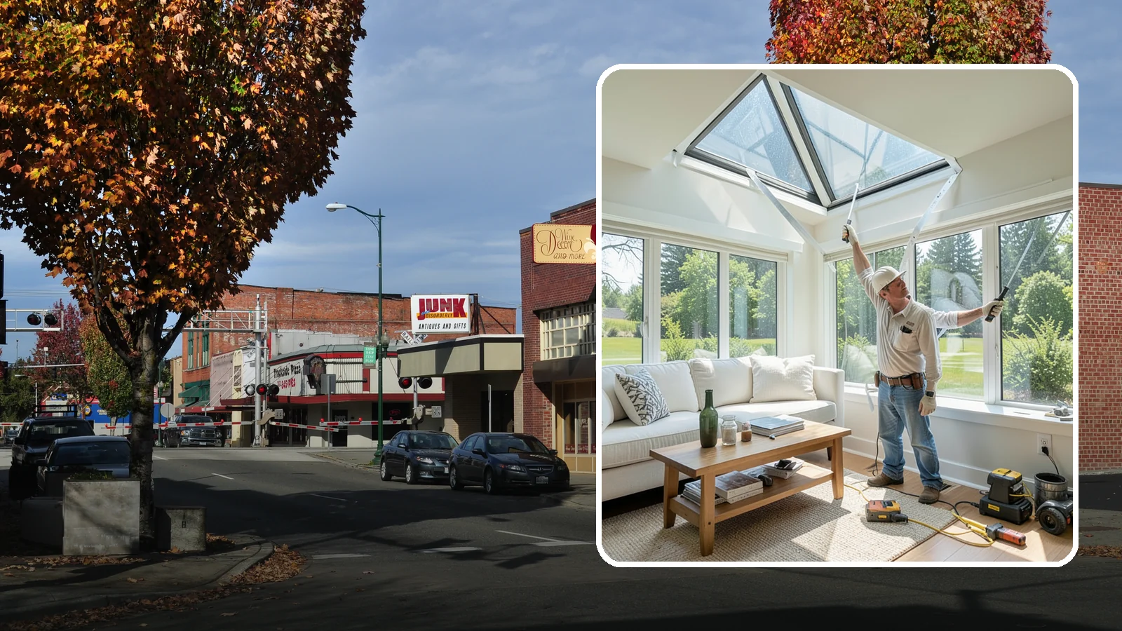 Skylight Window Installation in Puyallup, Pierce County, WA - Installing leak-resistant skylights that pull daylight into rooms starved for sun during long PNW winters.