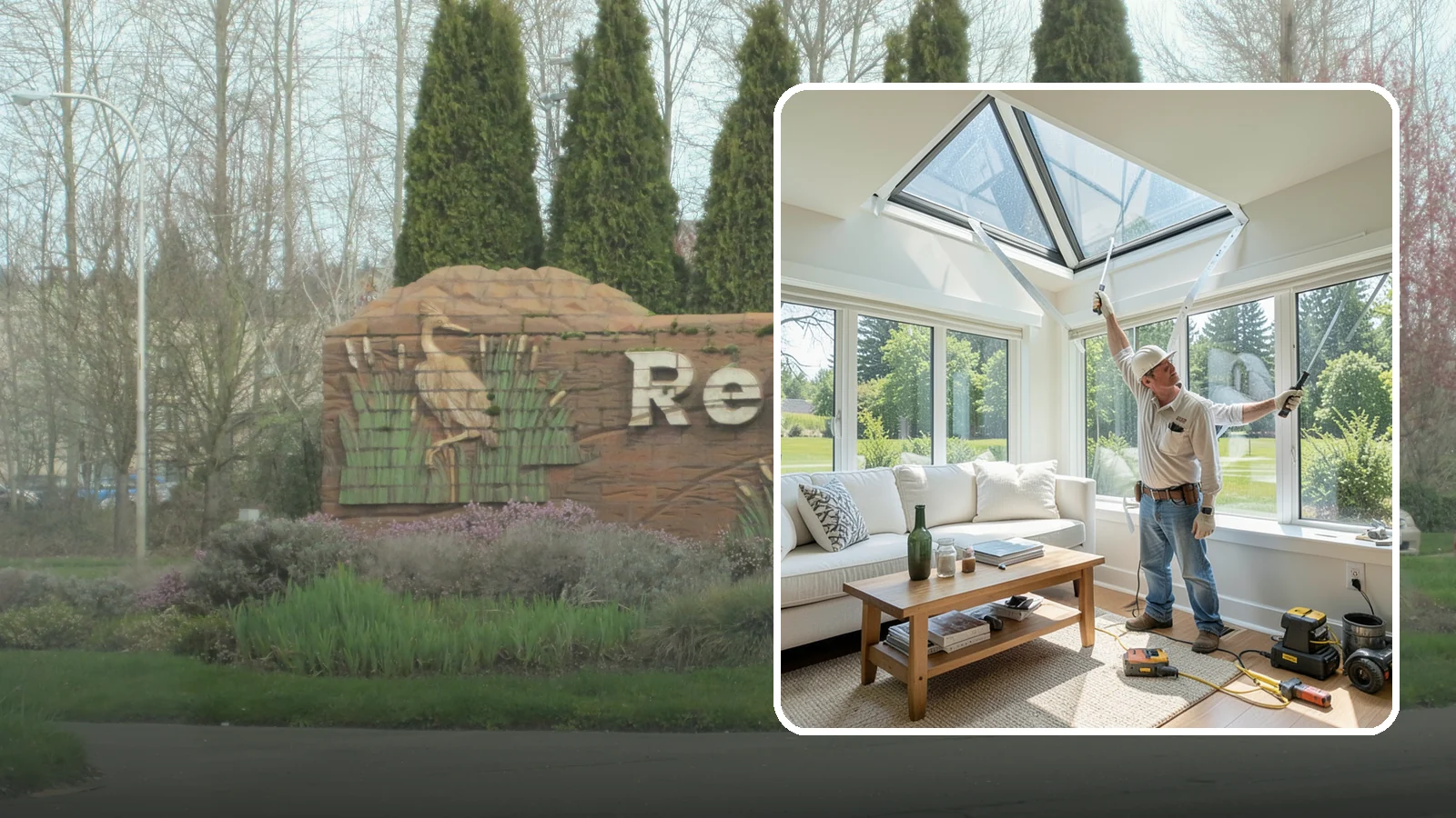 Skylight Window Installation in Renton, King County, WA - Installing leak-resistant skylights that pull daylight into rooms starved for sun during long PNW winters.
