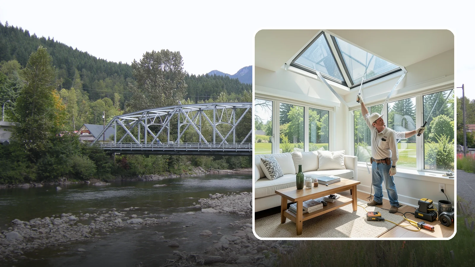 Skylight Window Installation in Skykomish, King County, WA - Installing leak-resistant skylights that pull daylight into rooms starved for sun during long PNW winters.