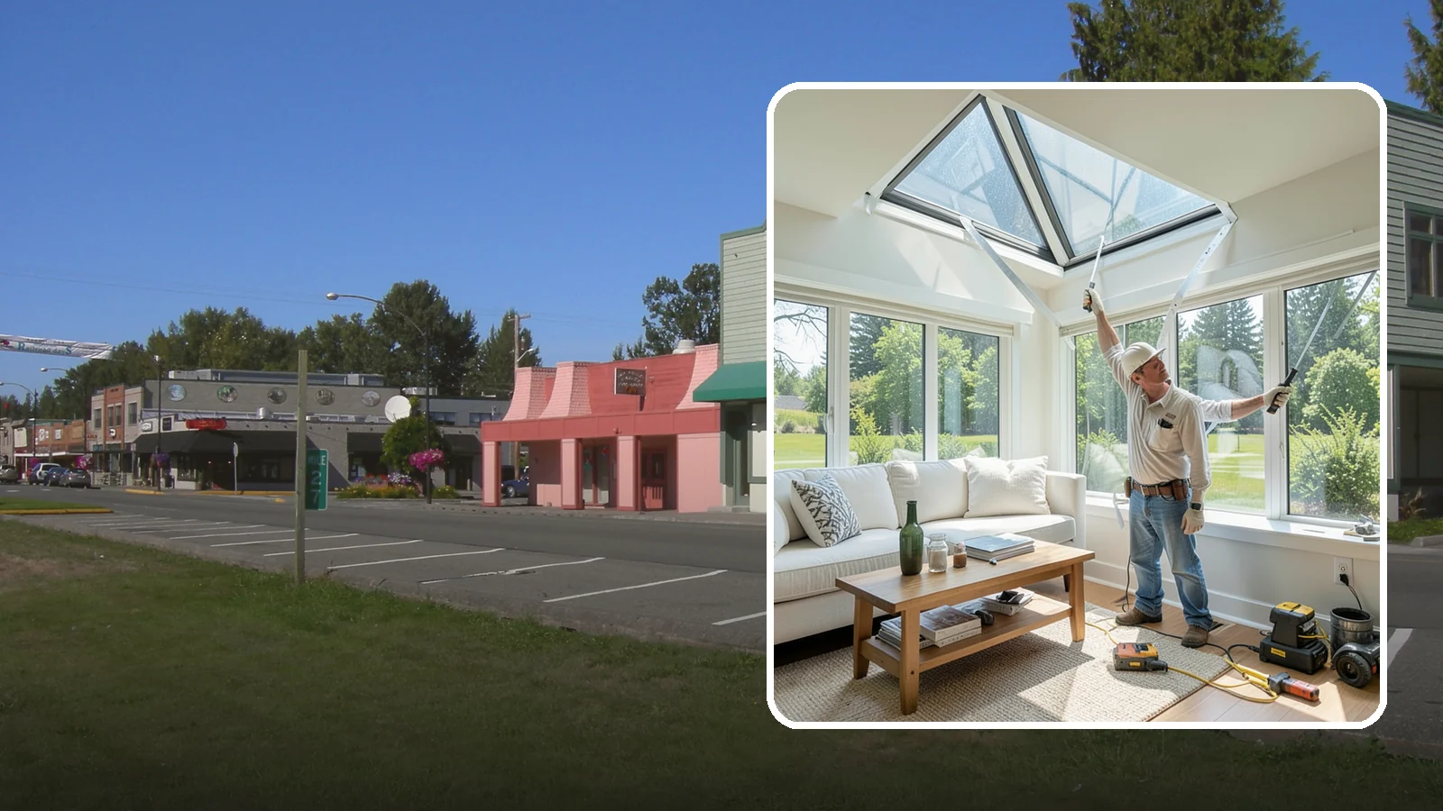 Skylight Window Installation in Snoqualmie, King County, WA - Installing leak-resistant skylights that pull daylight into rooms starved for sun during long PNW winters.