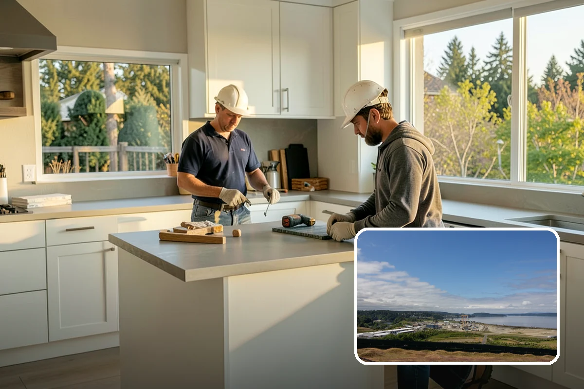 Skylight Window Installation in University Place, Pierce County, WA - Overhead daylight for dim interior spaces