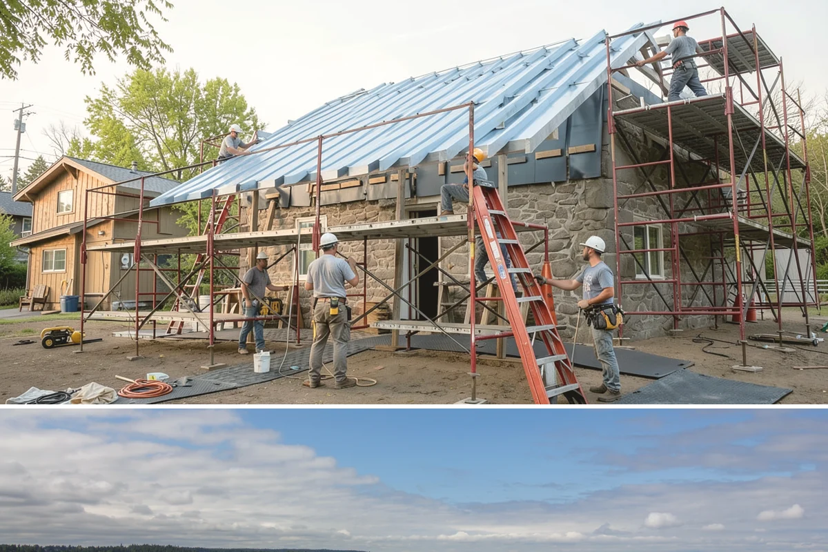 Skylight Window Installation in University Place, Pierce County, WA - Skylight installations are best done during dry weather so the roof opening stays fully protected while flashed and sealed.