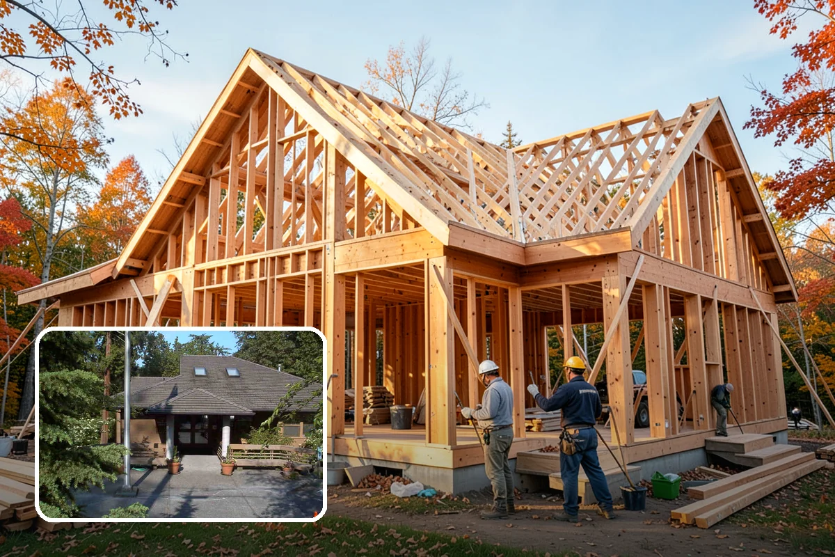 Skylight Window Installation in Yarrow Point, King County, WA - Overhead daylight for dim interior spaces