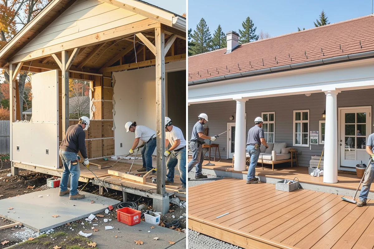 Slab Foundation Installation in Buckley, Pierce County, WA - Grade and compact the sub-base to the required density