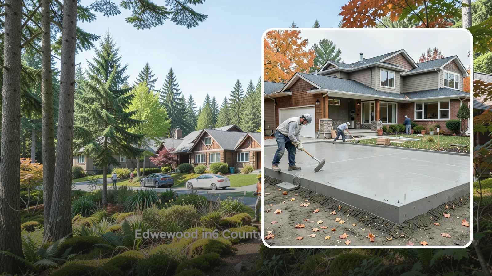 Slab Foundation Installation in Edgewood, Pierce County, WA - We pour monolithic and reinforced slab-on-grade foundations that give additions and homes a solid, ground-level base.