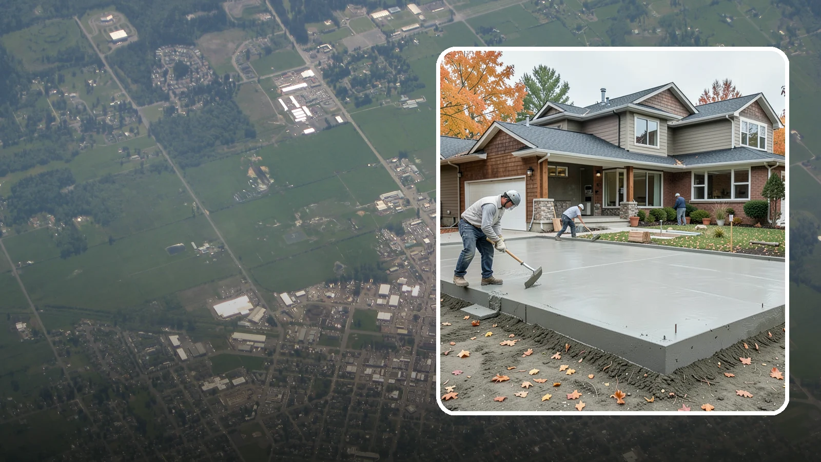 Slab Foundation Installation in Enumclaw, King County, WA - We pour monolithic and reinforced slab-on-grade foundations that give additions and homes a solid, ground-level base.