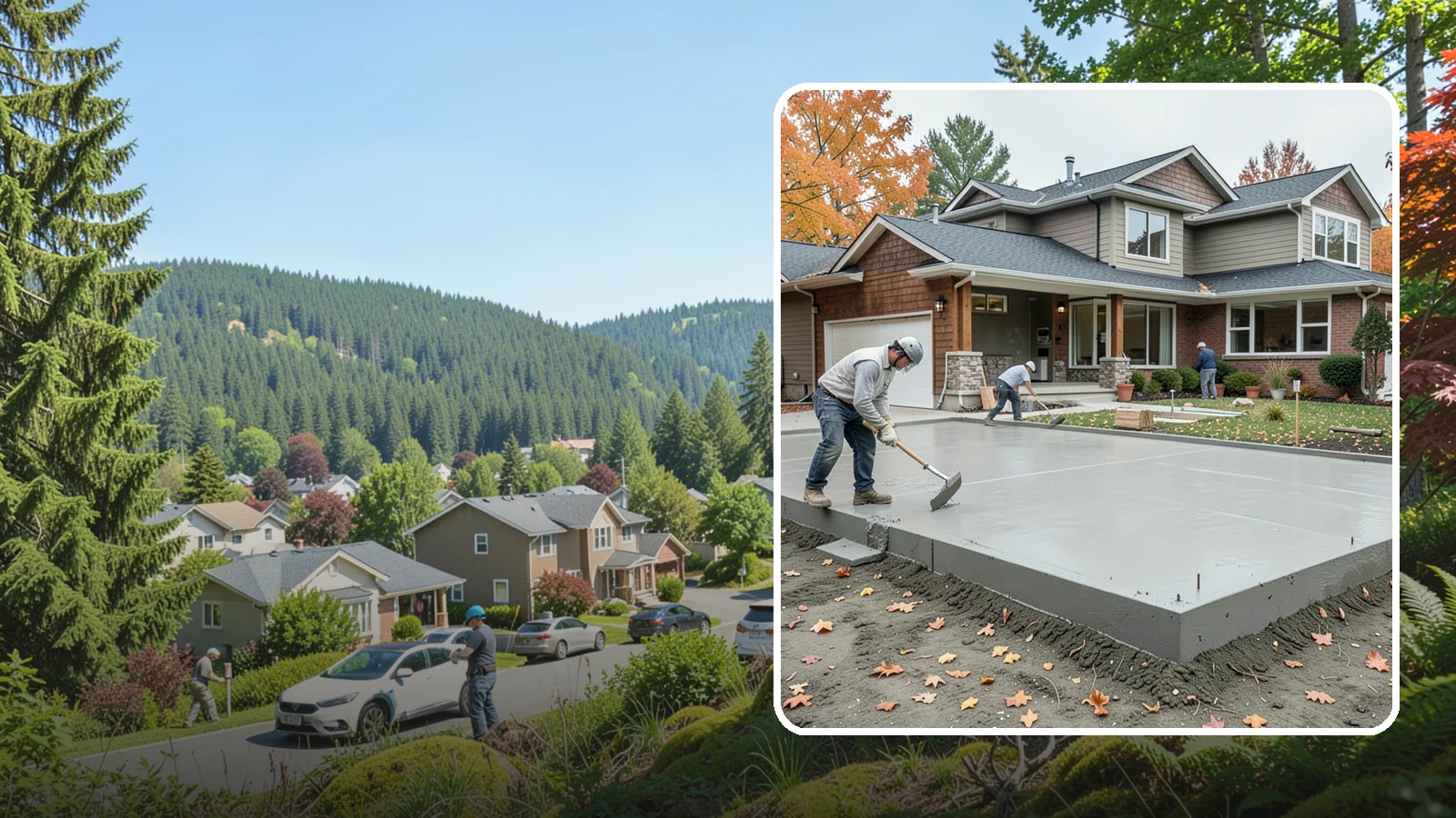 Slab Foundation Installation in Index, Snohomish County, WA - We pour monolithic and reinforced slab-on-grade foundations that give additions and homes a solid, ground-level base.