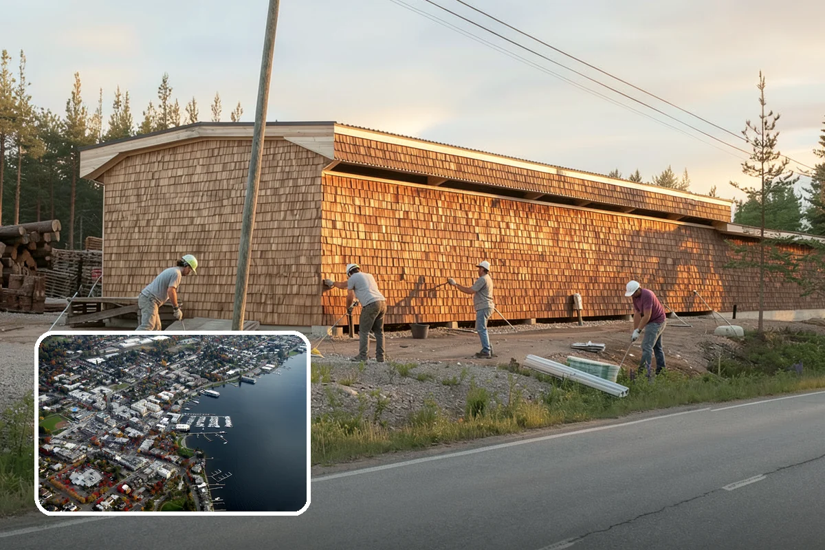 Slab Foundation Installation in Kirkland, King County, WA - One integrated pour that serves as footing and floor