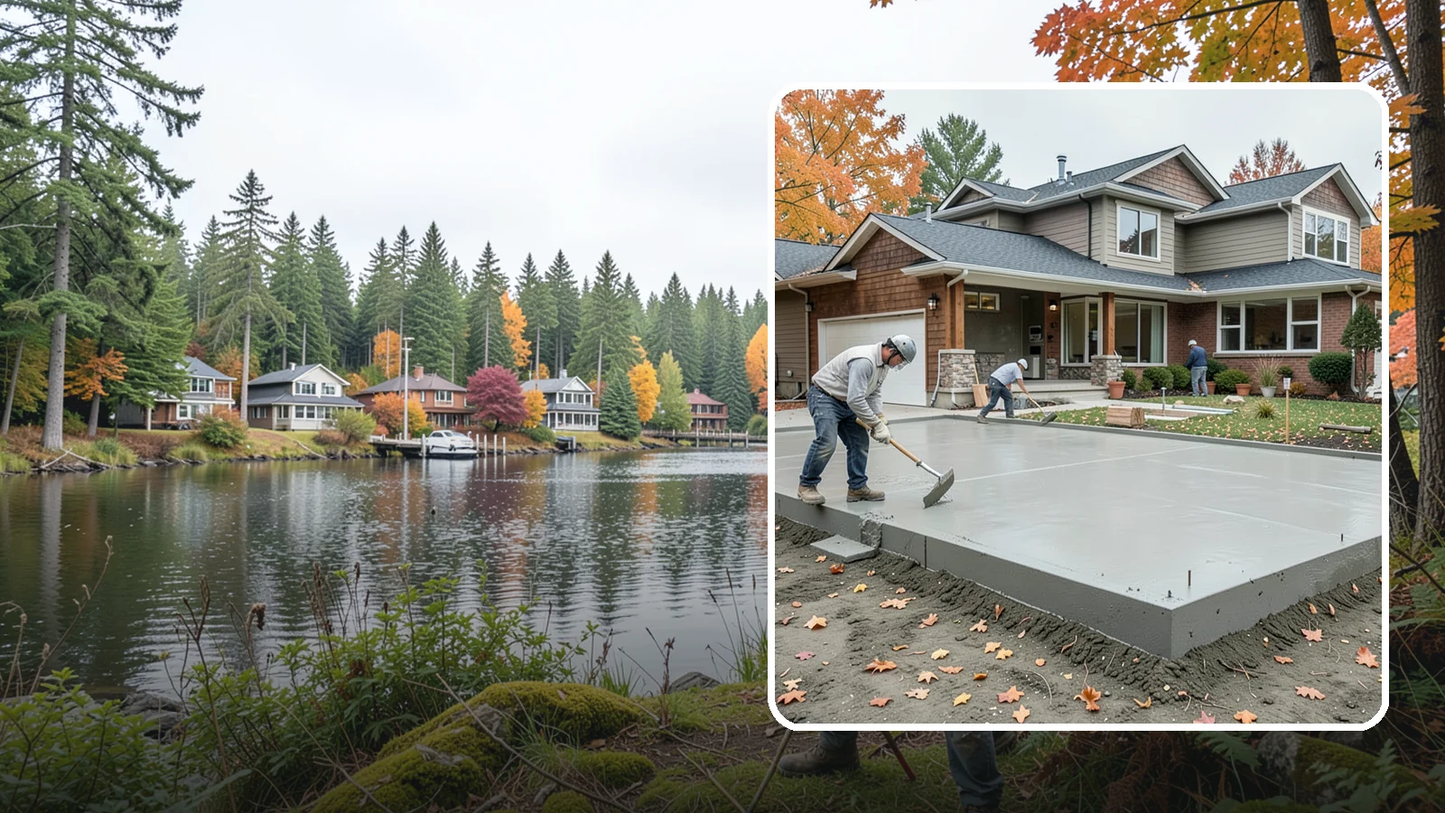 Slab Foundation Installation in La Conner, Skagit County, WA - We pour monolithic and reinforced slab-on-grade foundations that give additions and homes a solid, ground-level base.