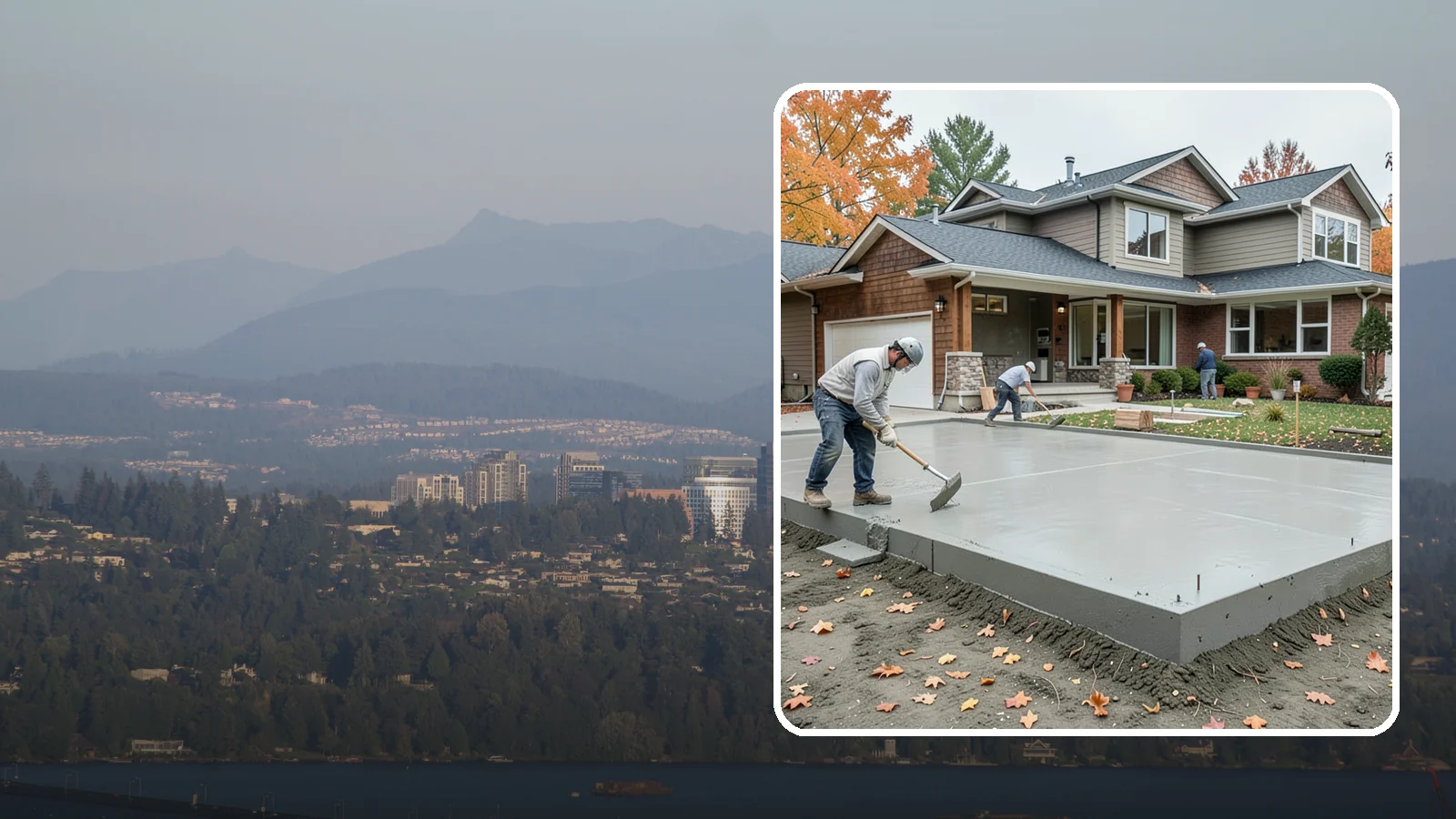 Slab Foundation Installation in Medina, King County, WA - We pour monolithic and reinforced slab-on-grade foundations that give additions and homes a solid, ground-level base.