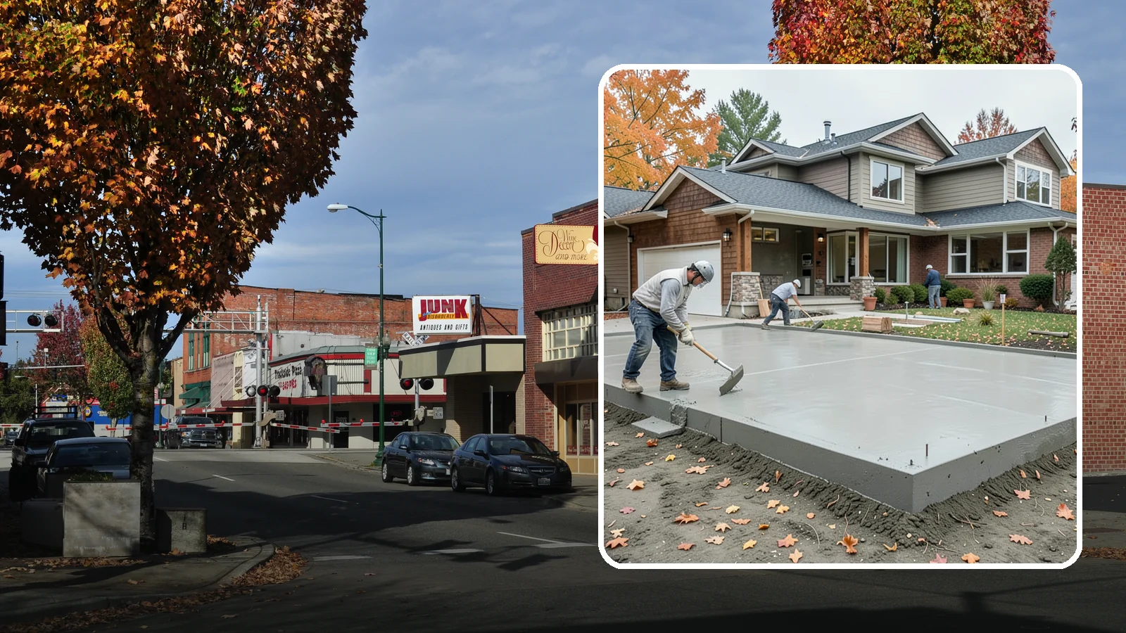 Slab Foundation Installation in Puyallup, Pierce County, WA - We pour monolithic and reinforced slab-on-grade foundations that give additions and homes a solid, ground-level base.