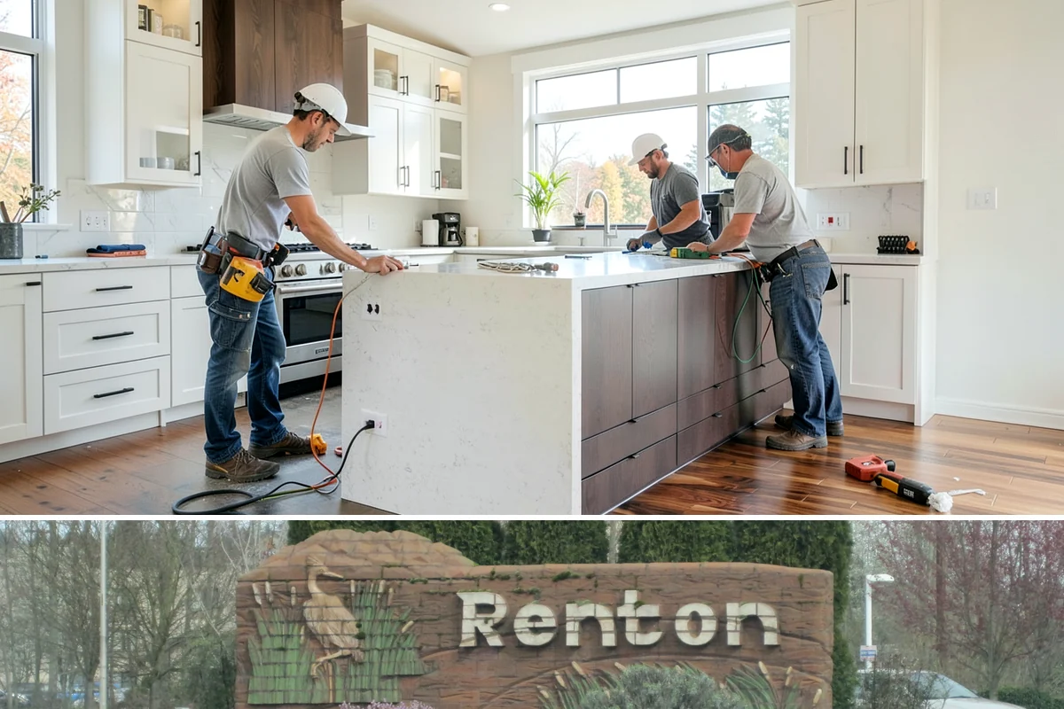 Slab Foundation Installation in Renton, King County, WA - Slab pours favor drier days