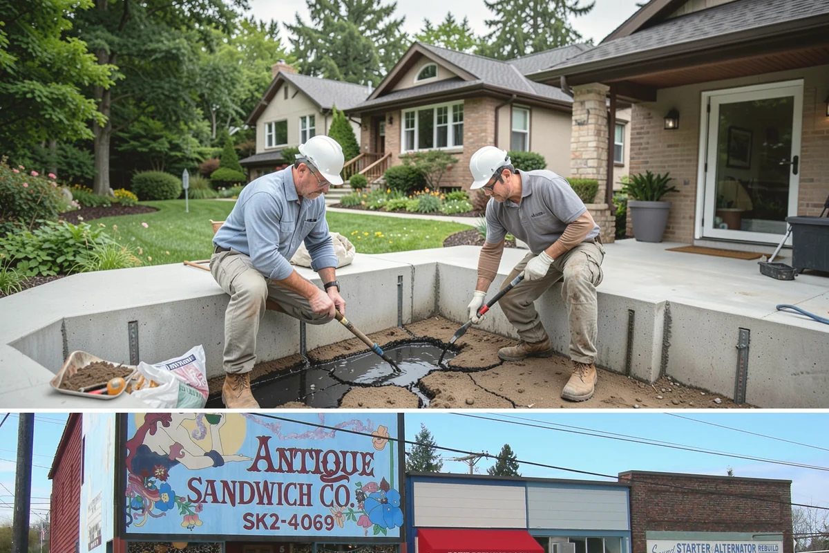Slab Foundation Installation in Ruston, Pierce County, WA - Slab pours favor drier days