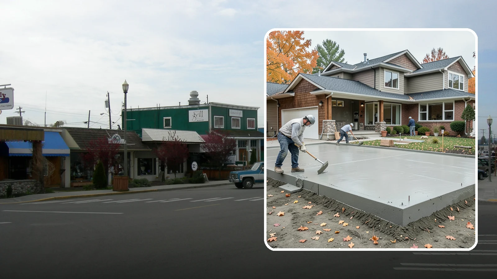 Slab Foundation Installation in Stanwood, Snohomish County, WA - We pour monolithic and reinforced slab-on-grade foundations that give additions and homes a solid, ground-level base.