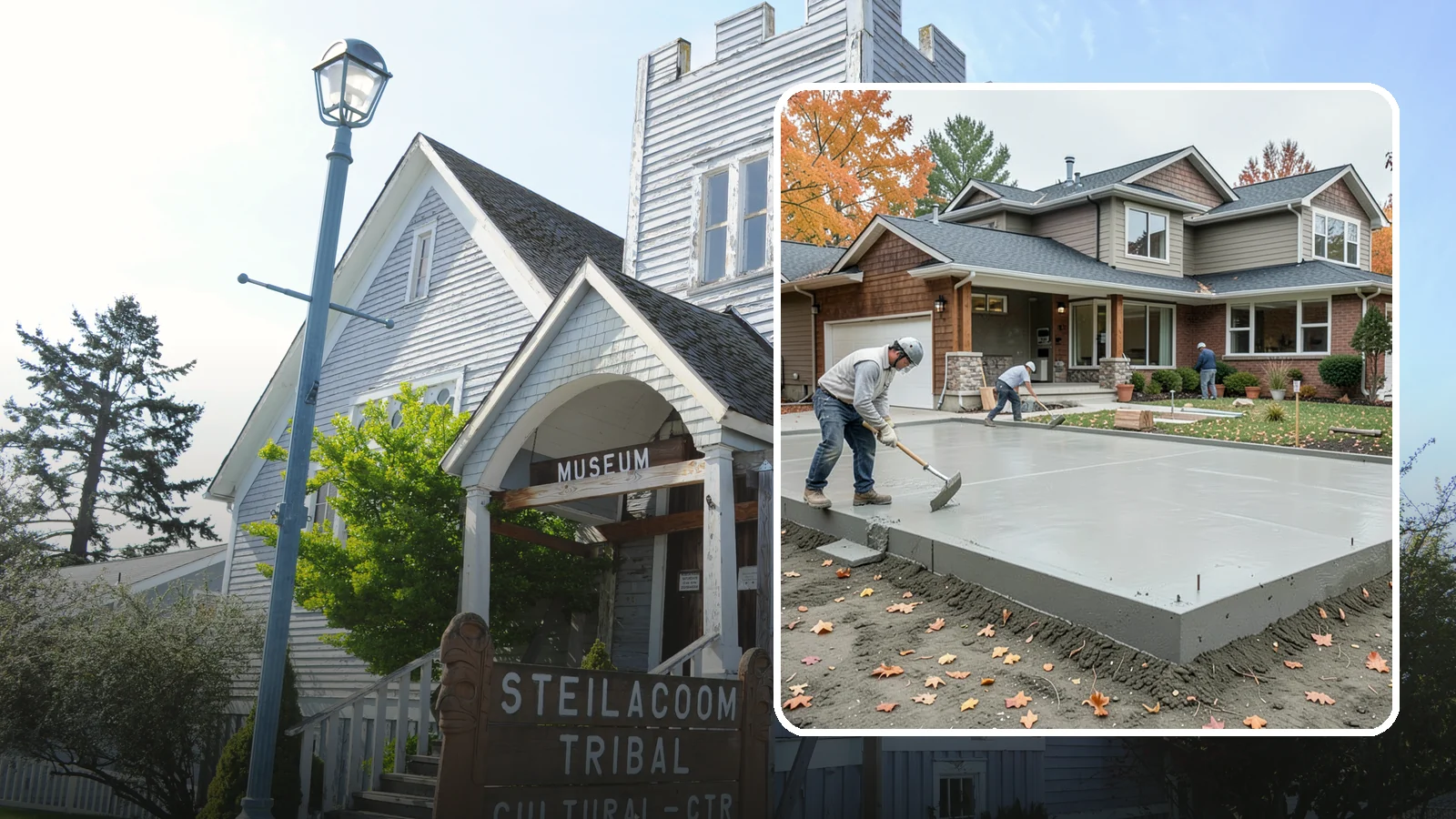 Slab Foundation Installation in Steilacoom, Pierce County, WA - We pour monolithic and reinforced slab-on-grade foundations that give additions and homes a solid, ground-level base.