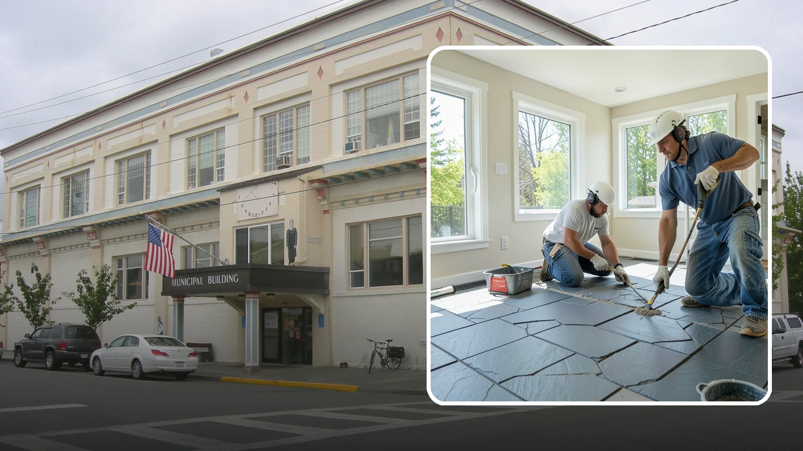 Slate Flooring Installation in Anacortes, Skagit County, WA - Rugged slate flooring installation that delivers natural slip resistance and earthy texture for high-traffic areas.