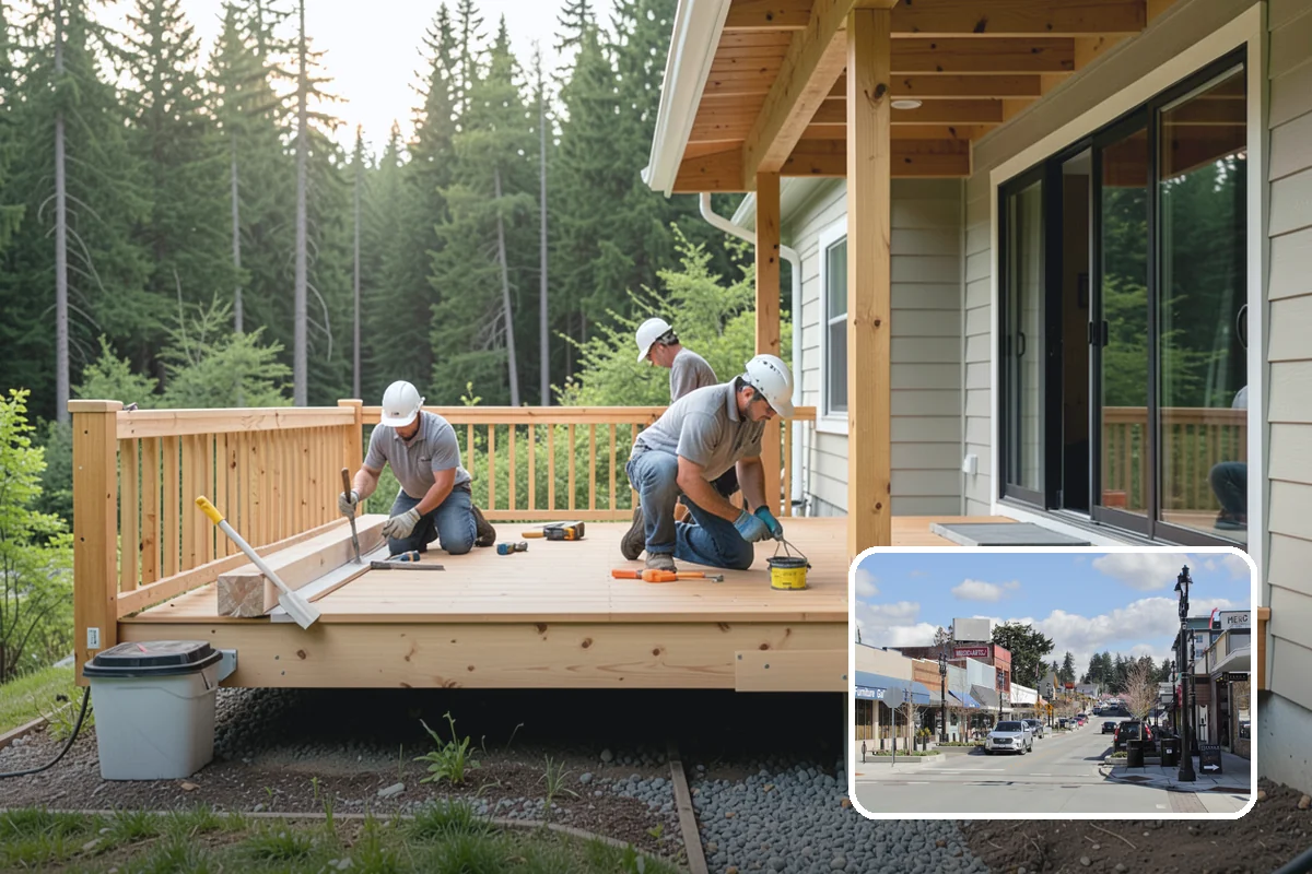 Slate Flooring Installation in Bothell, King County, WA - Naturally slip-resistant when wet