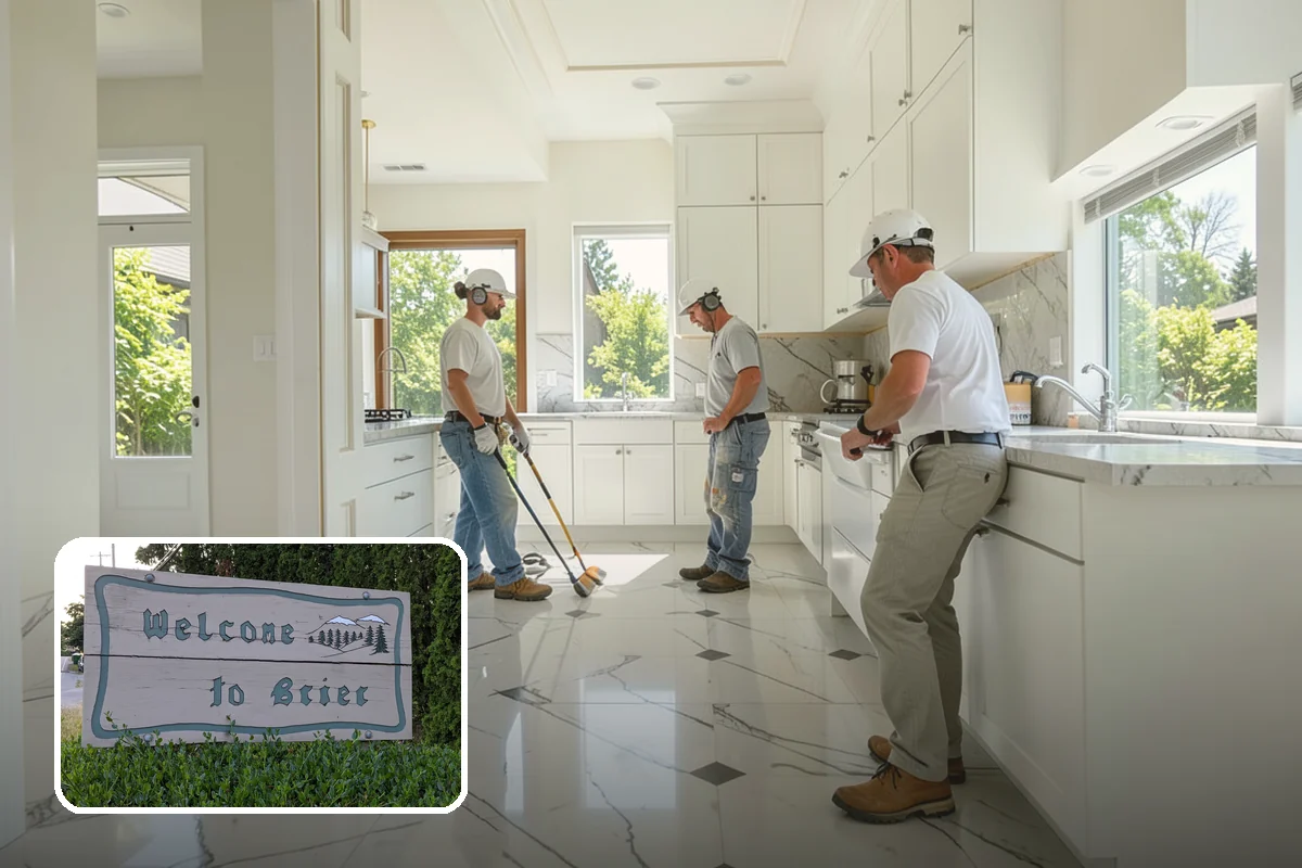 Slate Flooring Installation in Brier, Snohomish County, WA - Naturally slip-resistant when wet