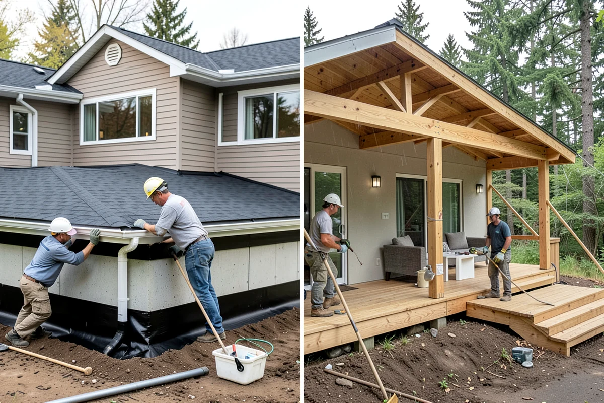Slate Flooring Installation in DuPont, Pierce County, WA - Sort slate tiles for color and thickness