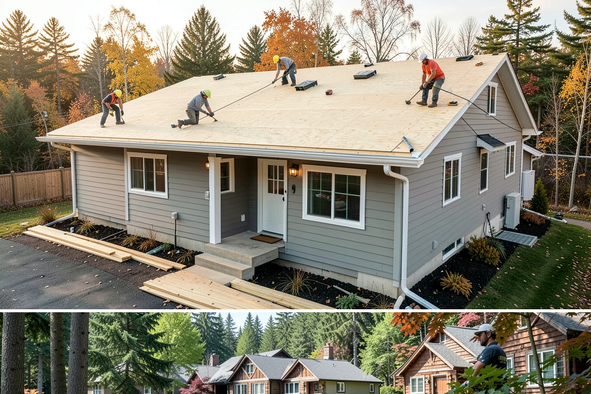 Slate Flooring Installation in Edgewood, Pierce County, WA - Slate floors can be installed year-round and are especially valued heading into the wet season for their wet-grip traction.