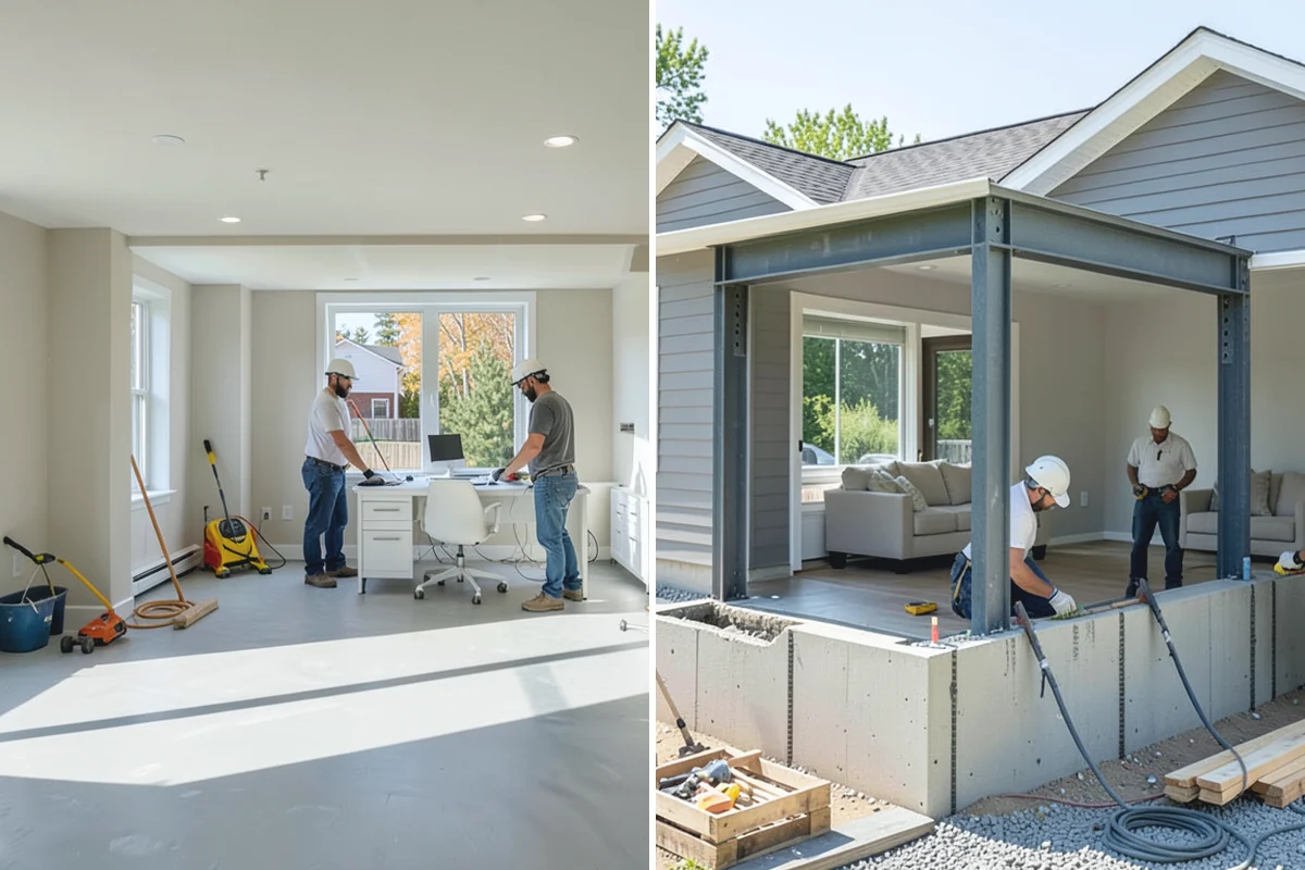 Slate Flooring Installation in Gold Bar, Snohomish County, WA - Sort slate tiles for color and thickness
