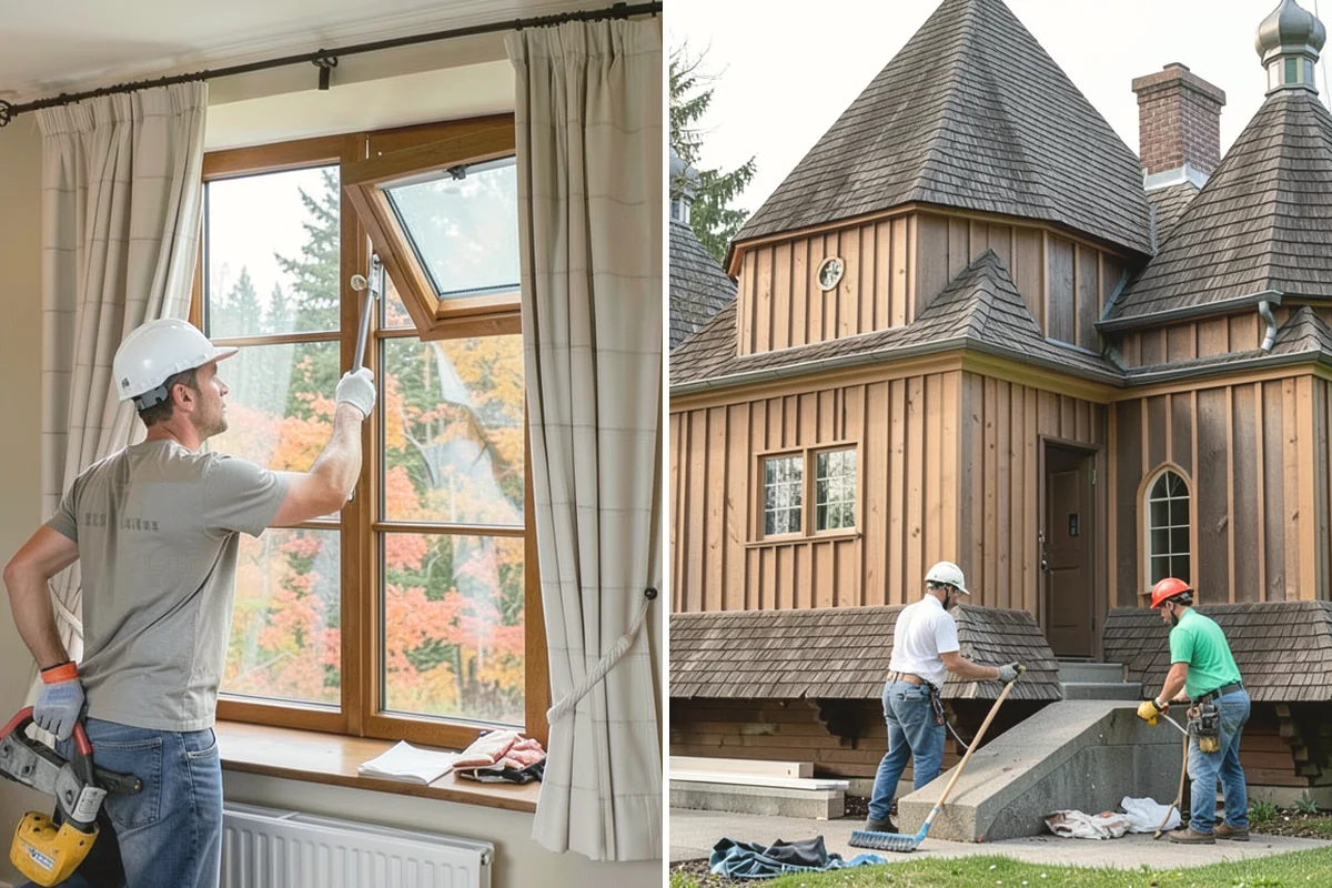 Slate Flooring Installation in Issaquah, King County, WA - Sort slate tiles for color and thickness
