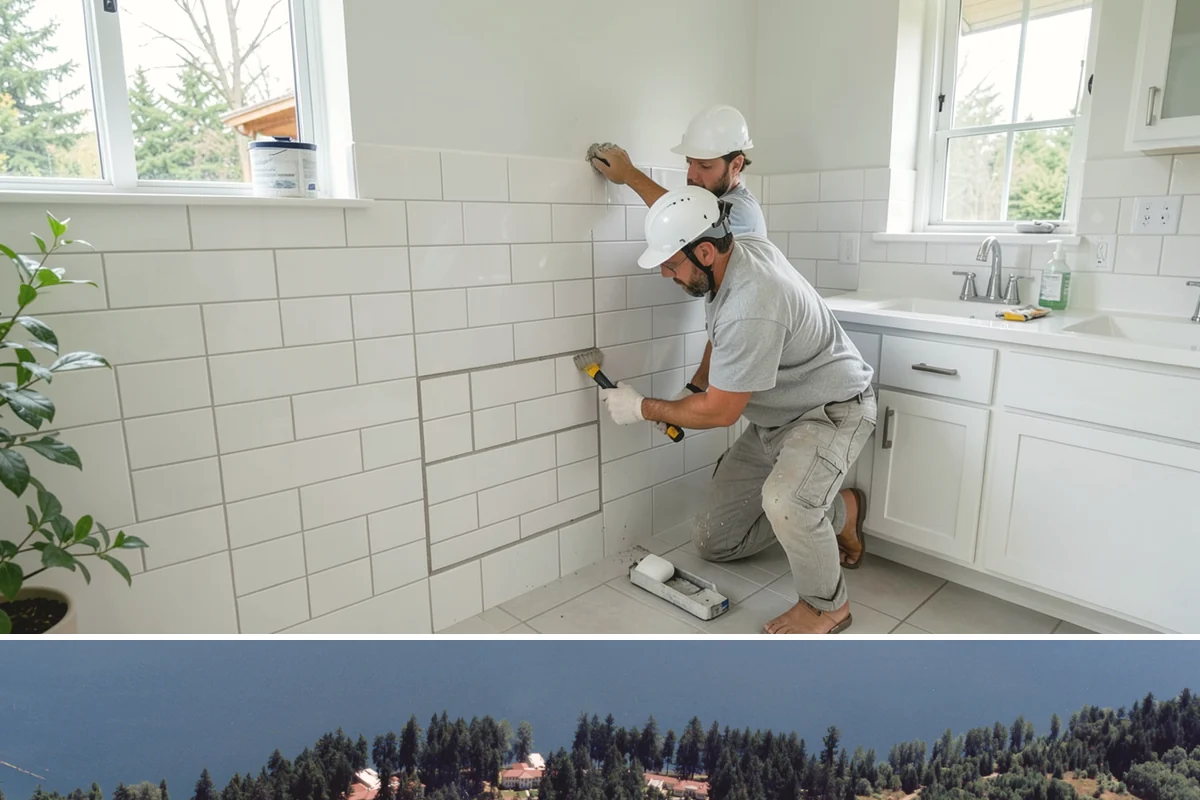 Slate Flooring Installation in Lakewood, Pierce County, WA - Slate floors can be installed year-round and are especially valued heading into the wet season for their wet-grip traction.