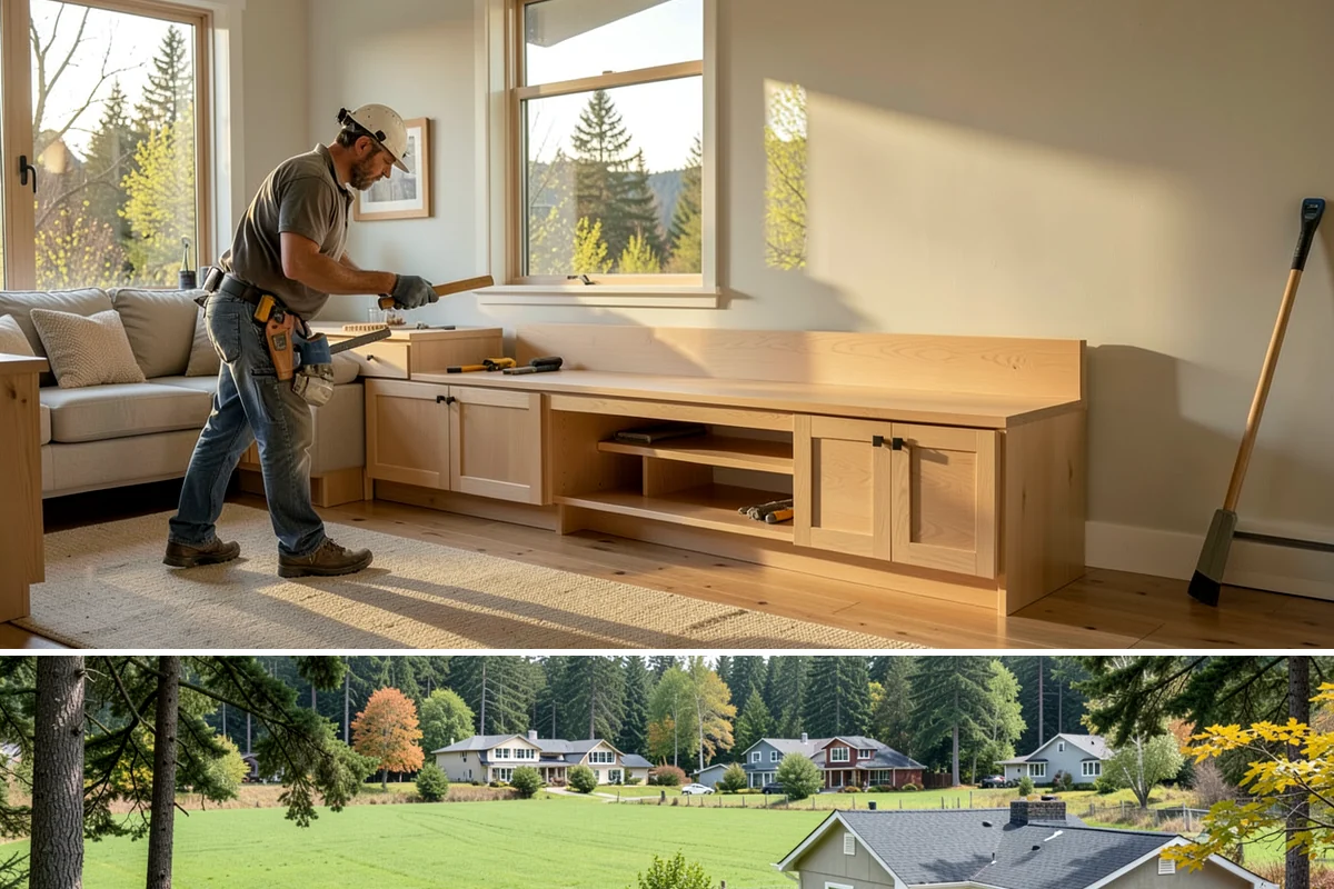 Slate Flooring Installation in Lyman, Skagit County, WA - Slate floors can be installed year-round and are especially valued heading into the wet season for their wet-grip traction.