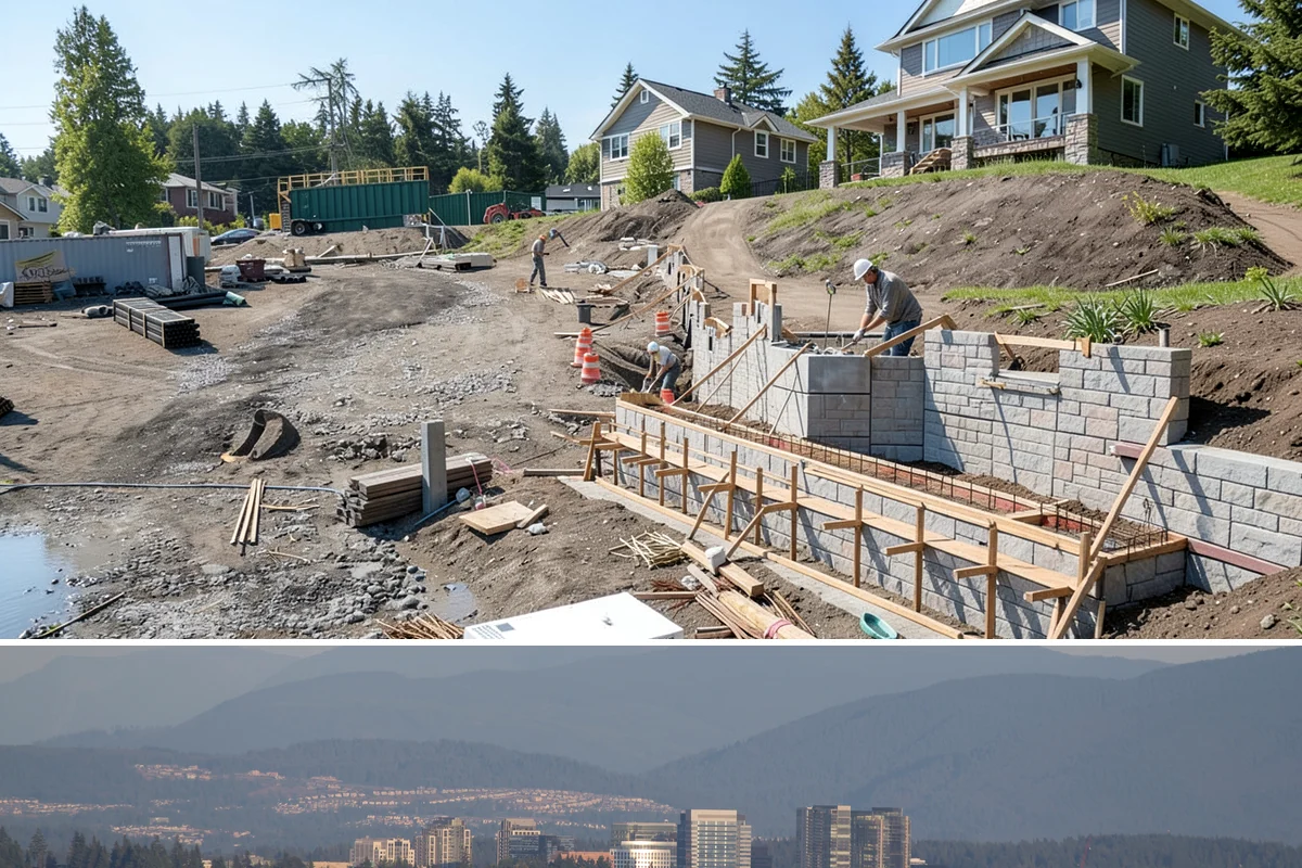 Slate Flooring Installation in Medina, King County, WA - Slate floors can be installed year-round and are especially valued heading into the wet season for their wet-grip traction.